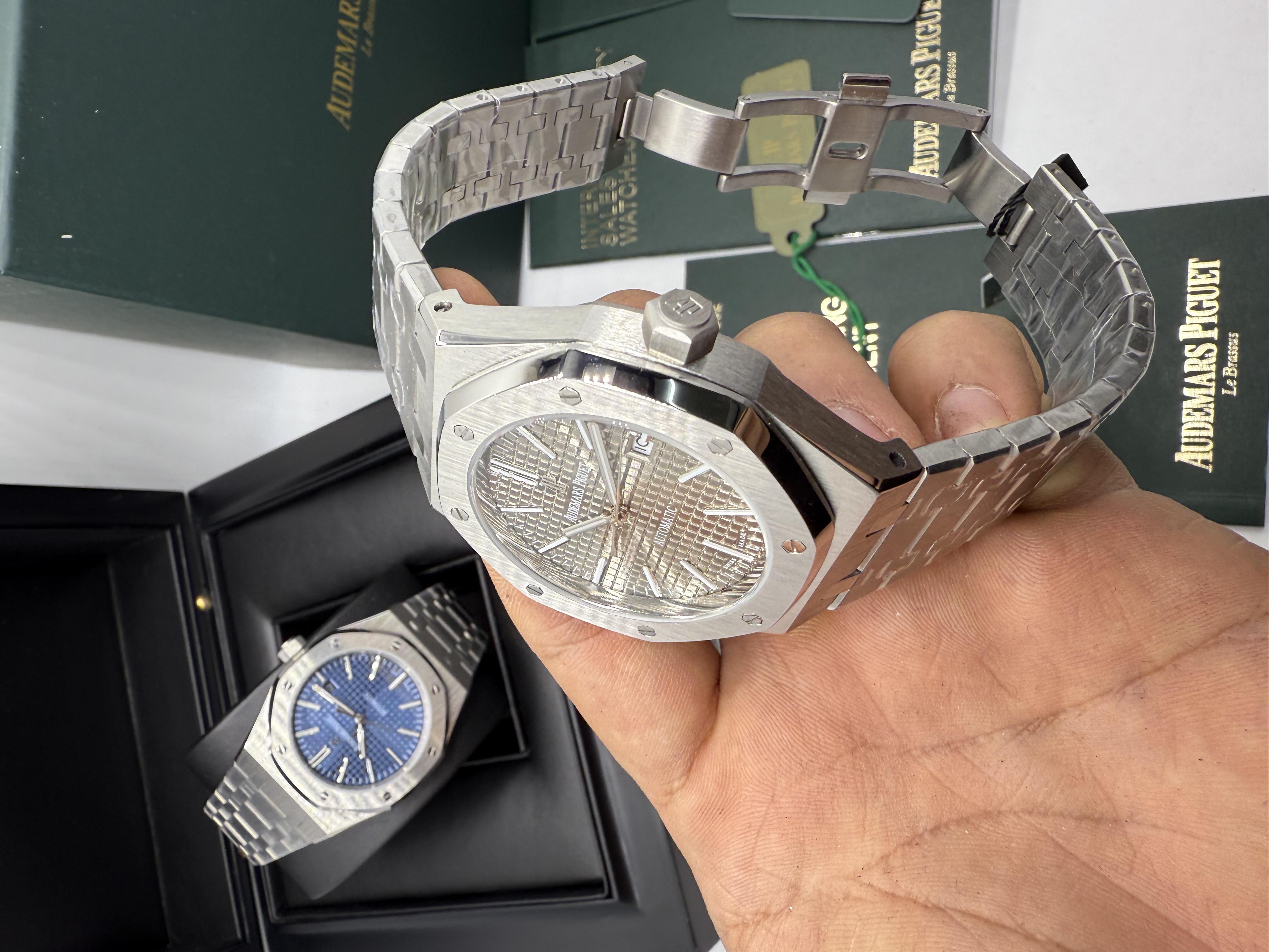 Audemars Piguet Royal Oak cinza