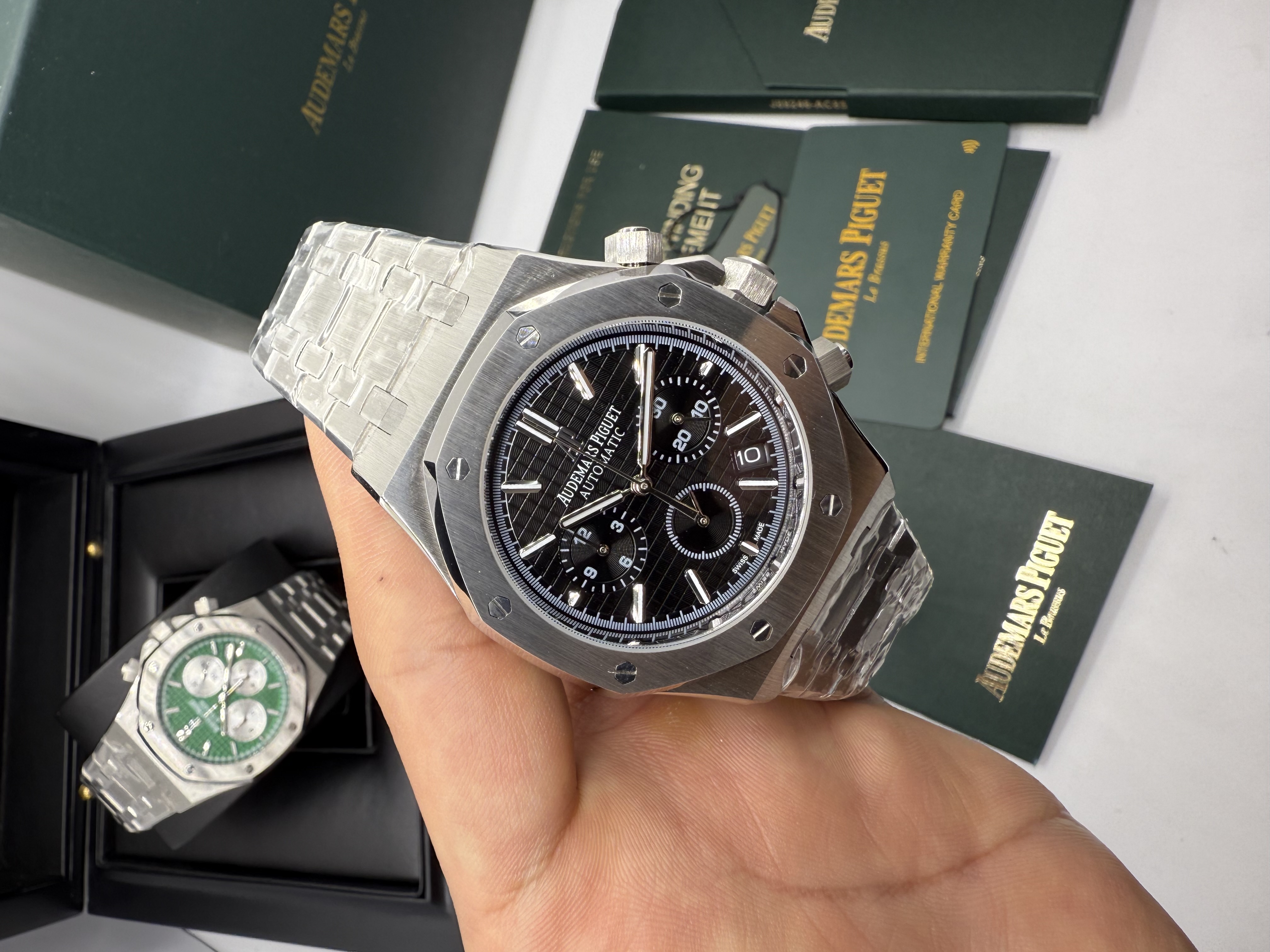 Audemars Piguet Royal Oak Chronógrafo Dial Preto