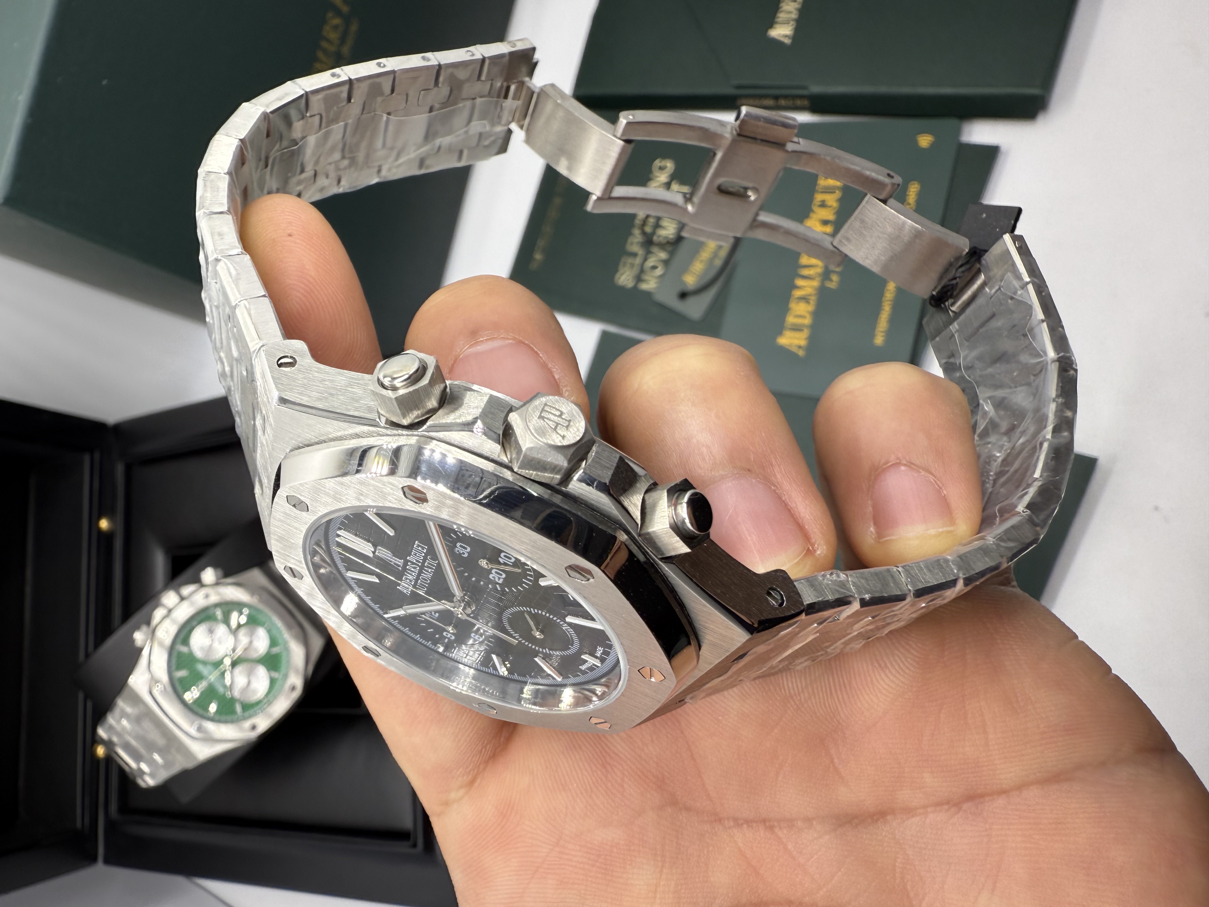 Audemars Piguet Royal Oak Chronógrafo Dial Preto