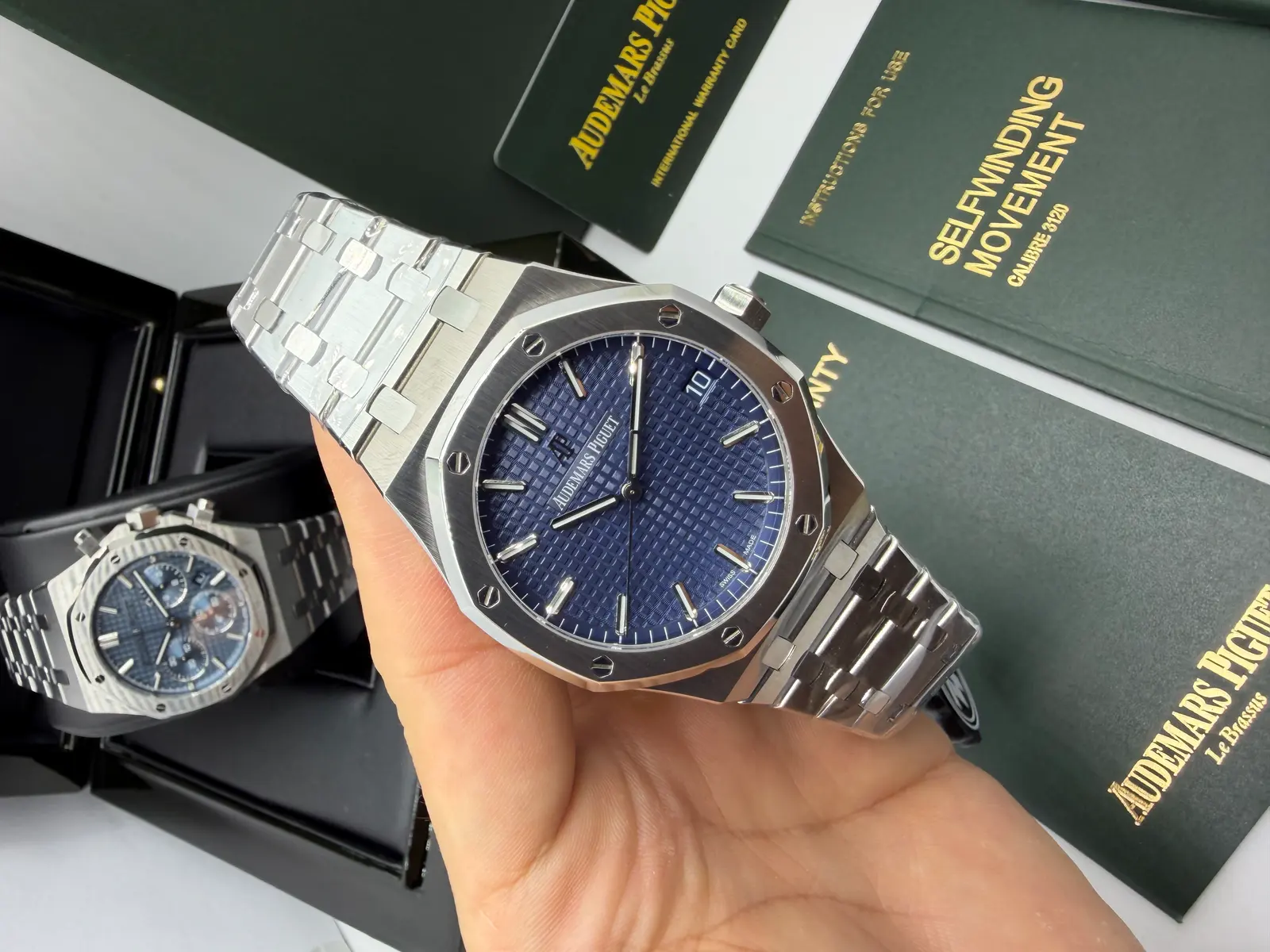Audemars Piguet Royal Oak Dial Azul