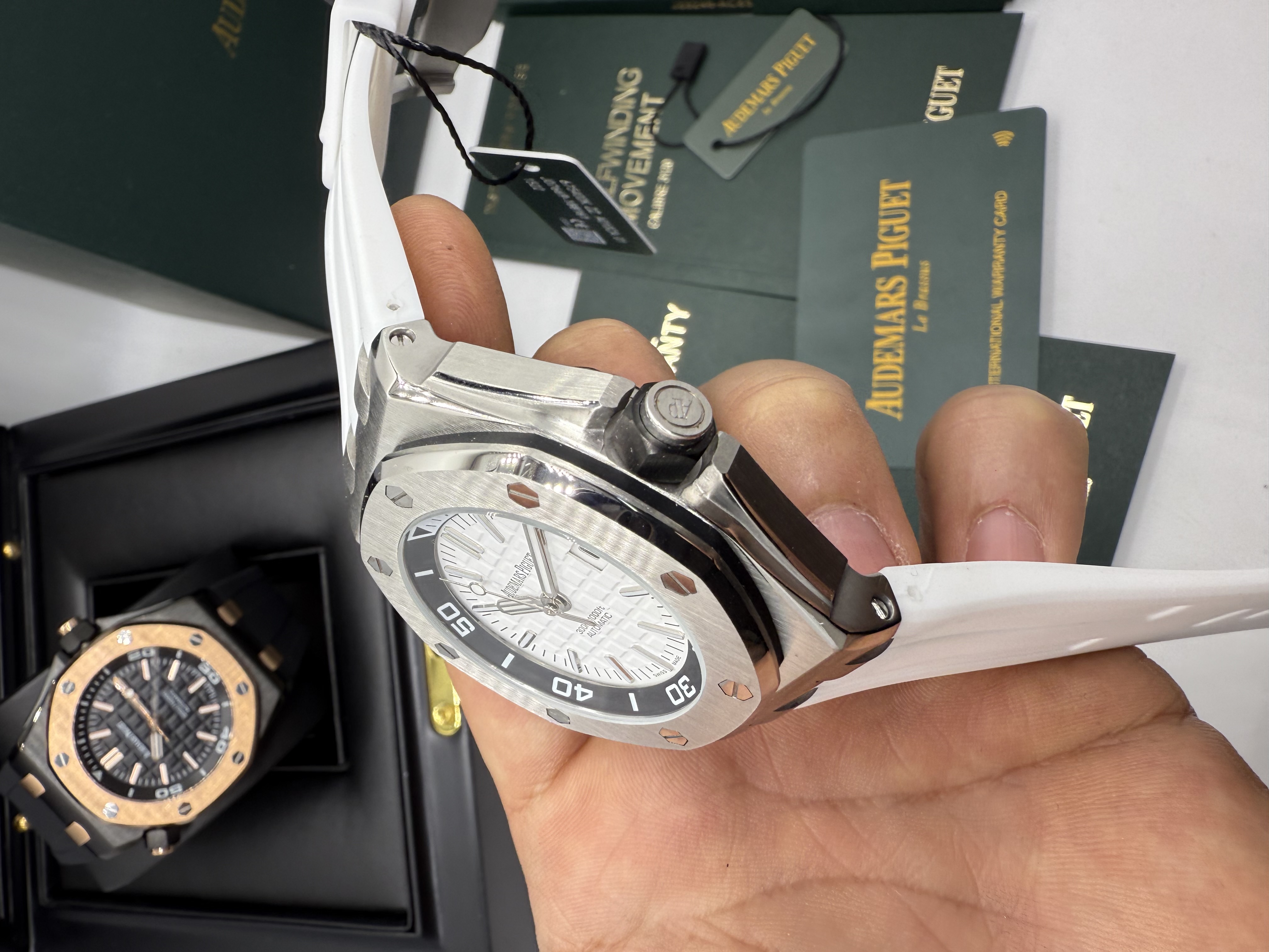 Audemars Piguet Royal Oak Offshore Branco