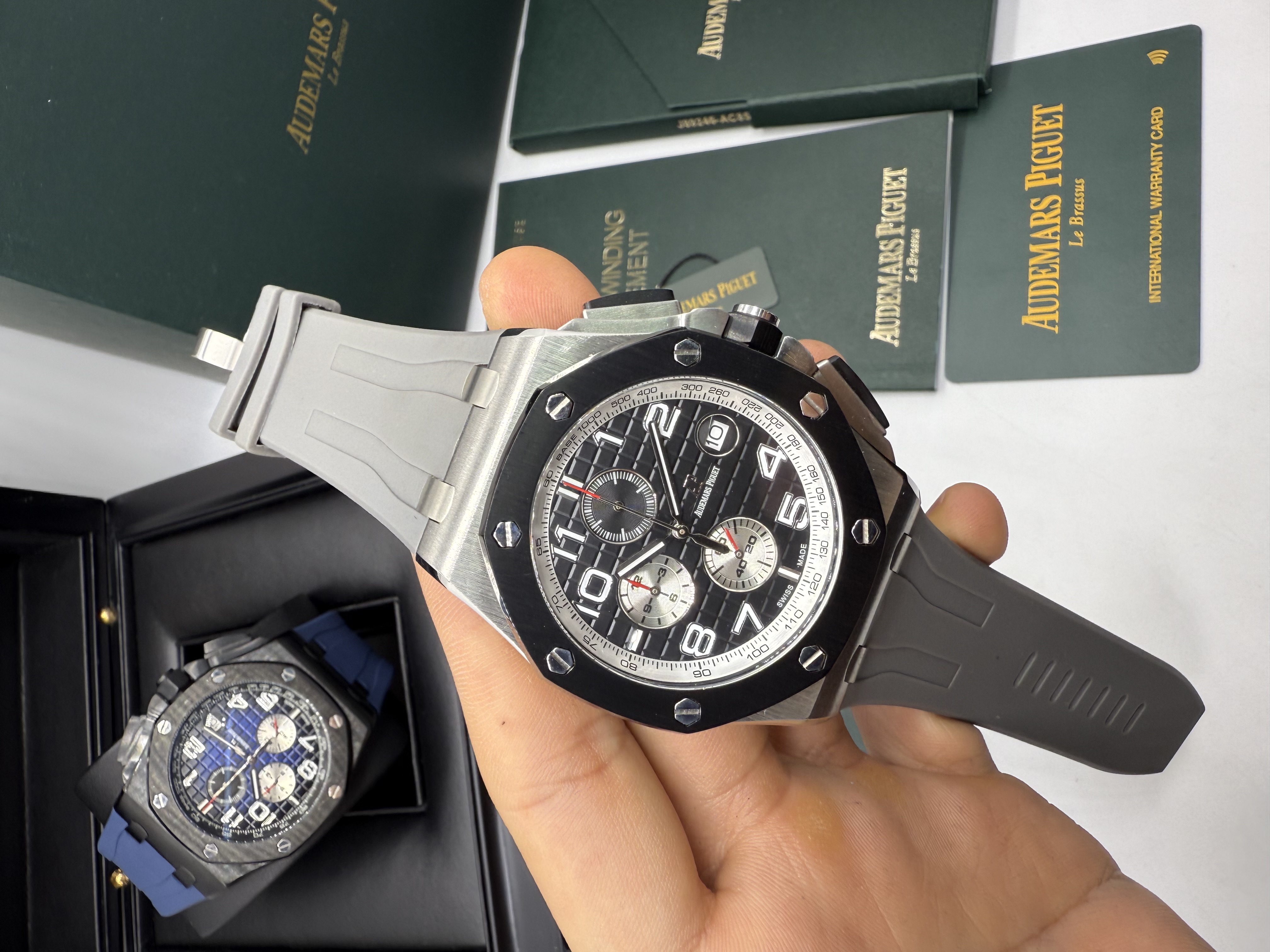 Audemars Piguet Royal Oak Offshore Cronógrafo Cinza
