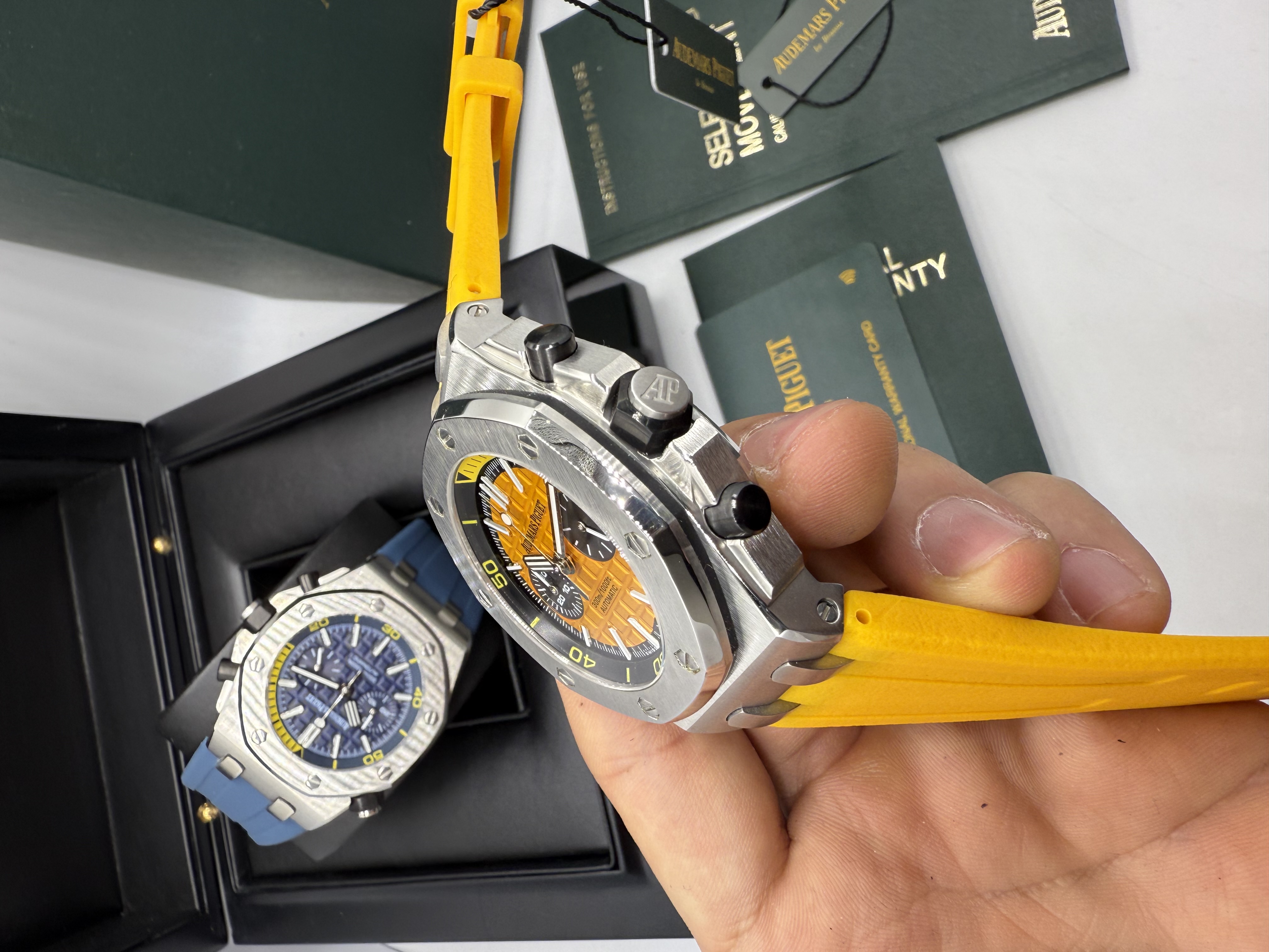 Audemars Piguet Royal Oak Offshore Cronógrafo Amarelo