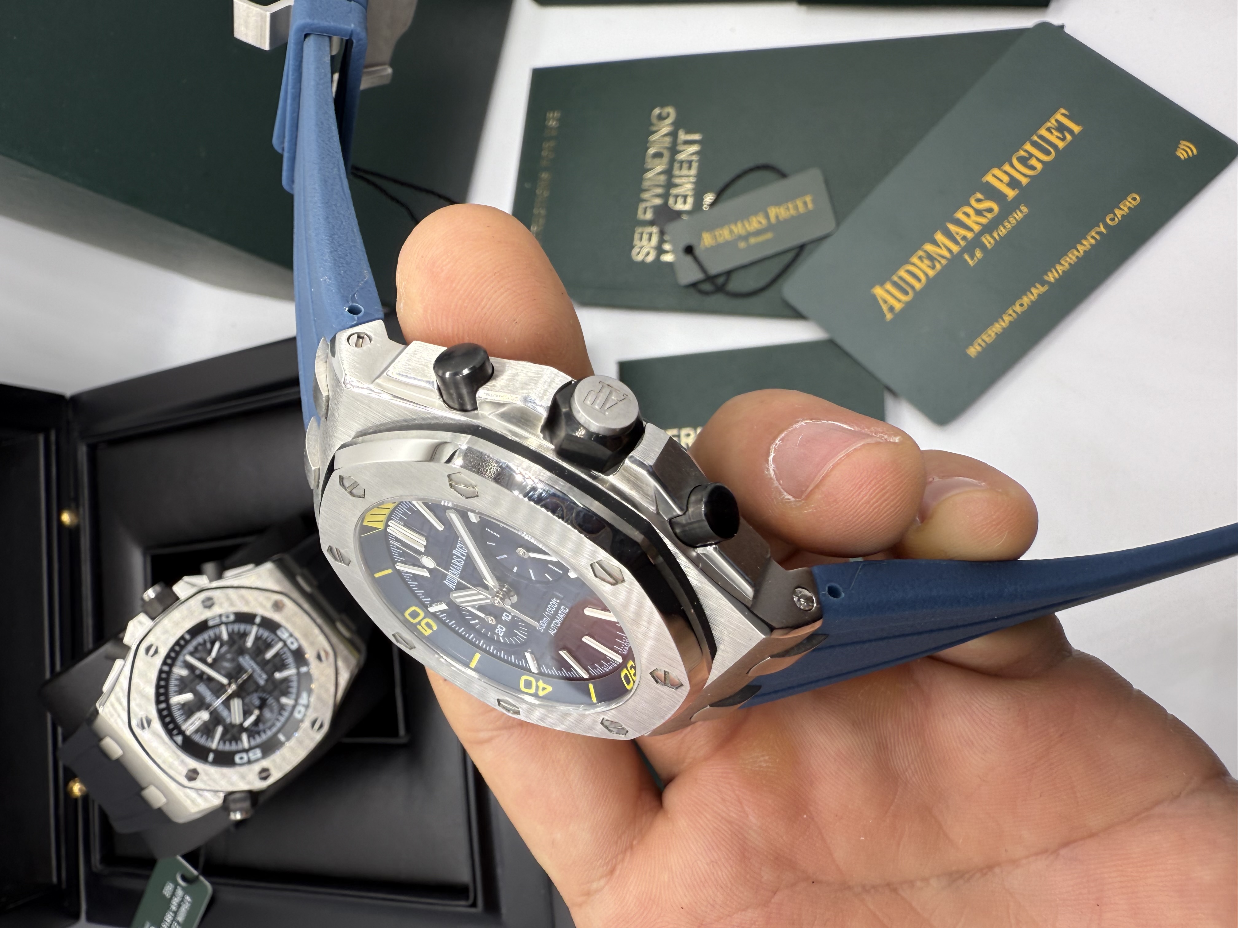 Audemars Piguet Royal Oak Offshore Cronógrafo Azul
