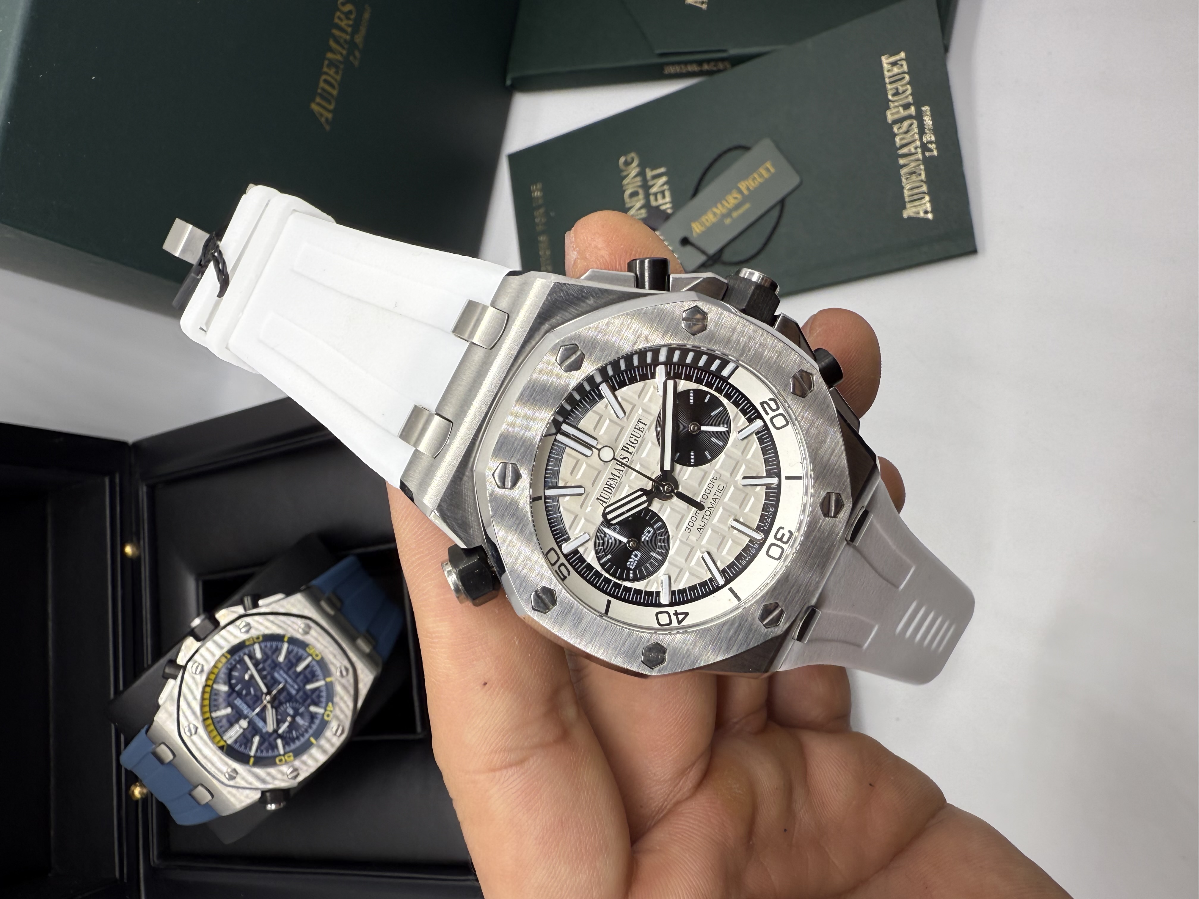 Audemars Piguet Royal Oak Offshore Cronógrafo Branco
