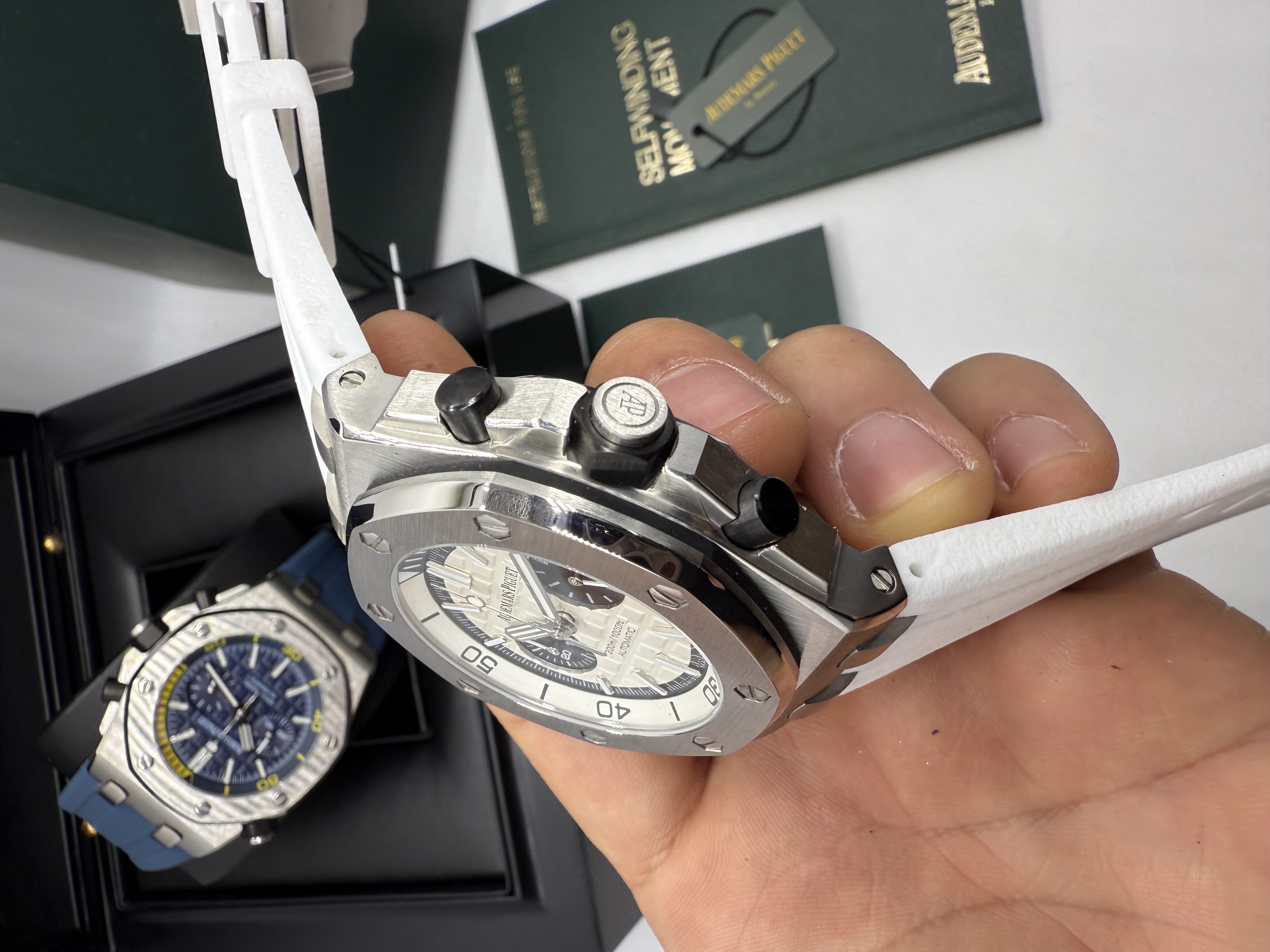 Audemars Piguet Royal Oak Offshore Cronógrafo Branco