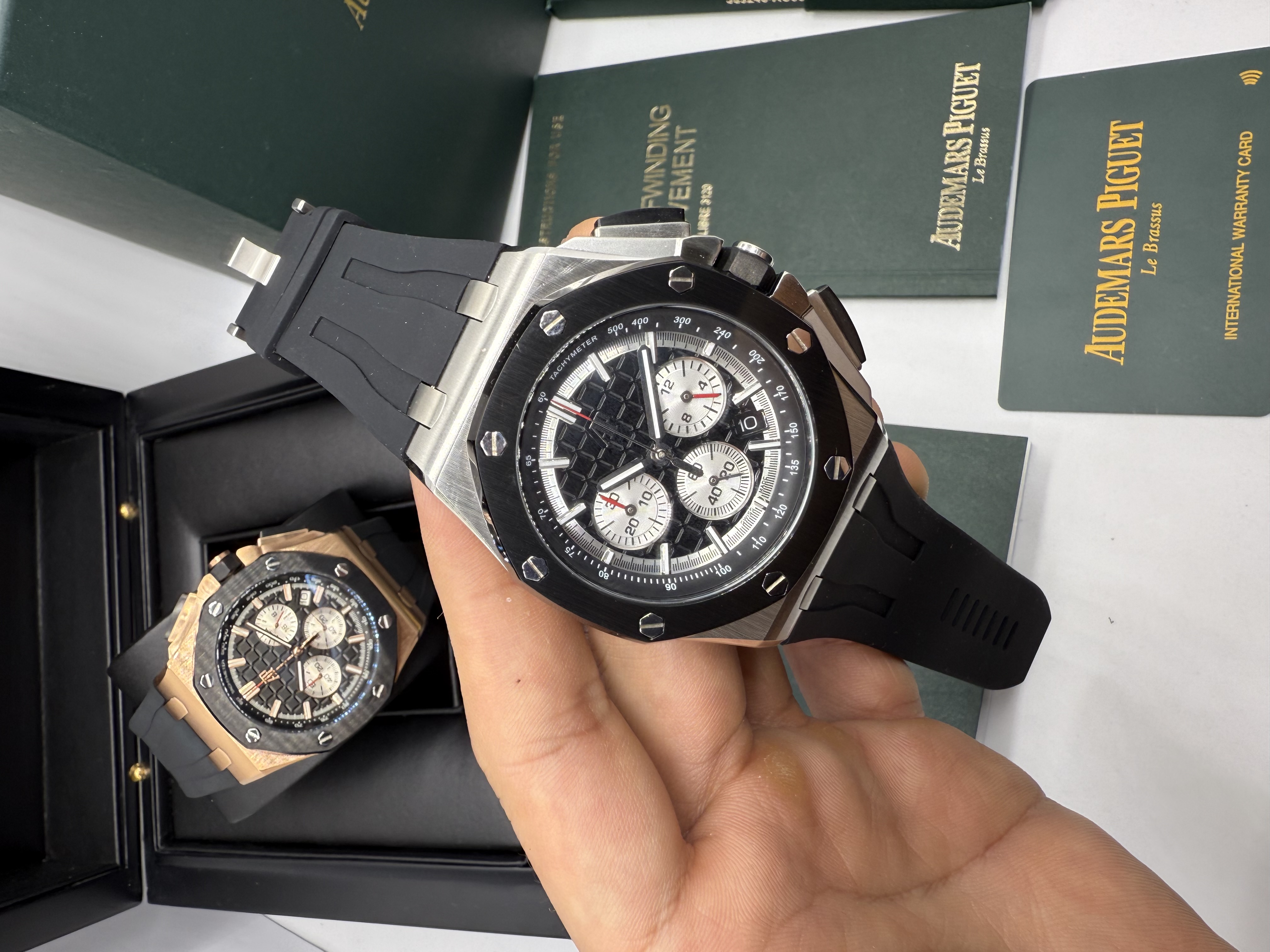 Audemars Piguet Royal Oak Offshore Cronógrafo Panda inverso
