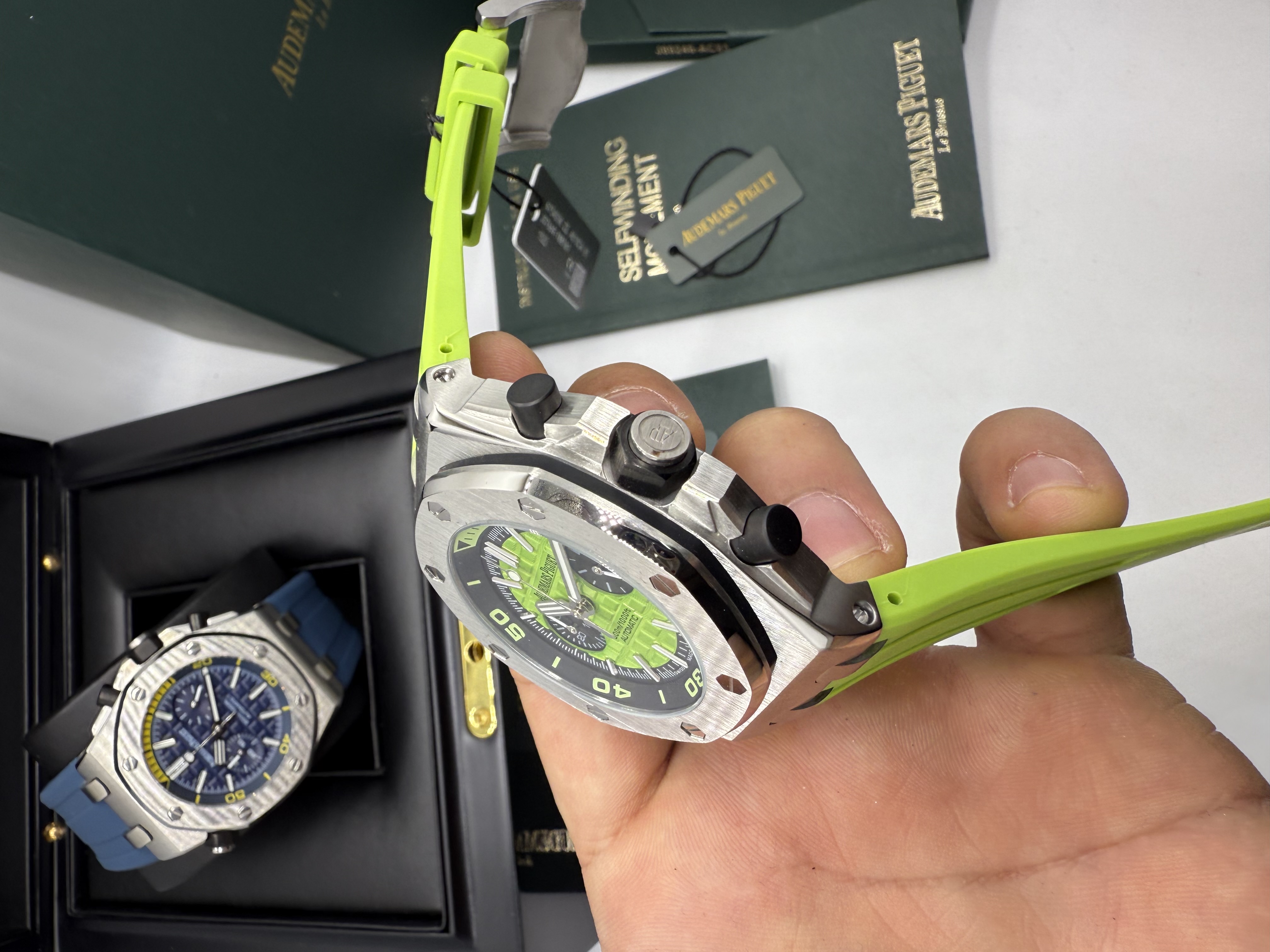 Audemars Piguet Royal Oak Offshore Cronógrafo Verde
