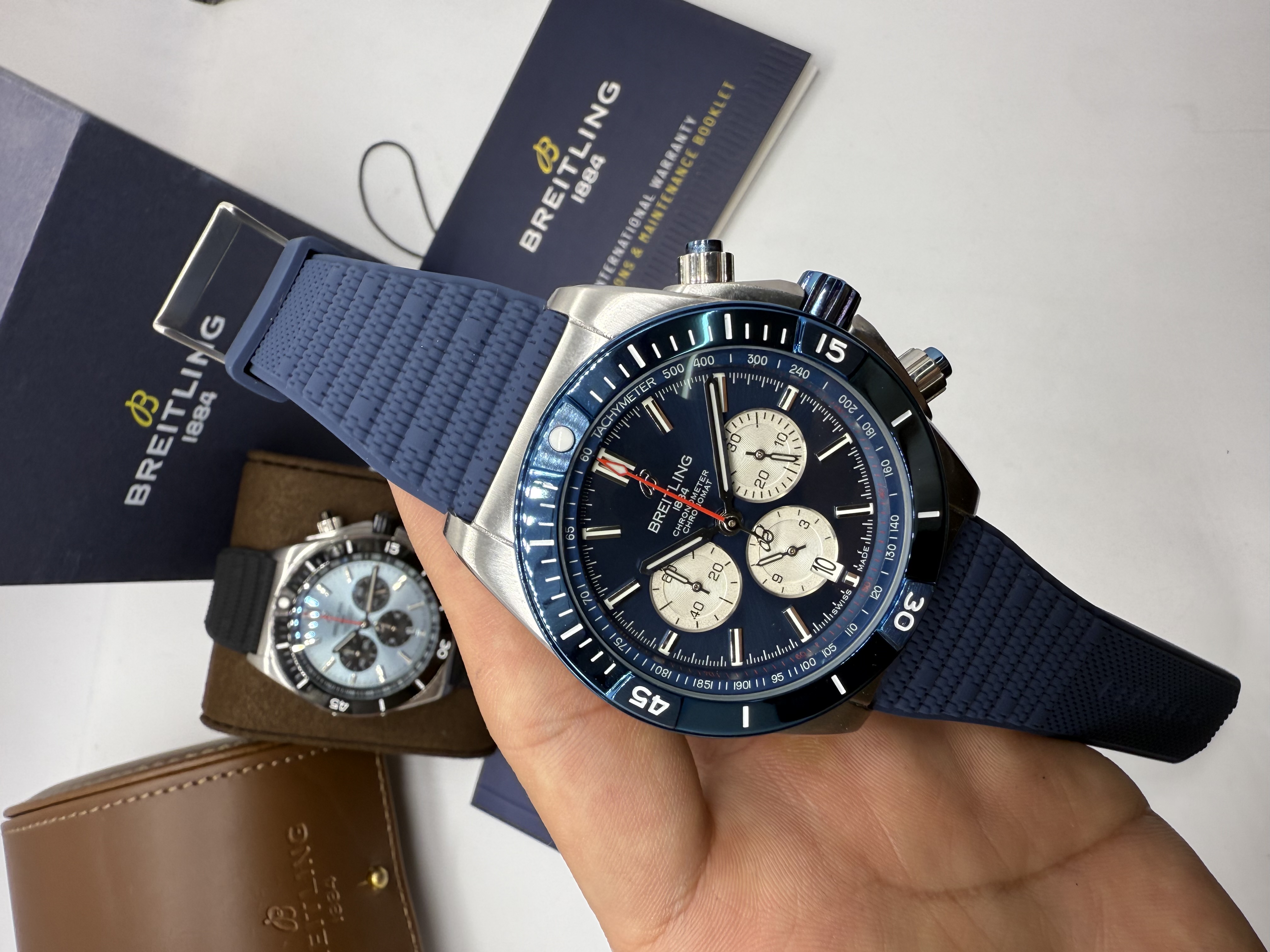 Breitling Chronomat Chronograph Azul