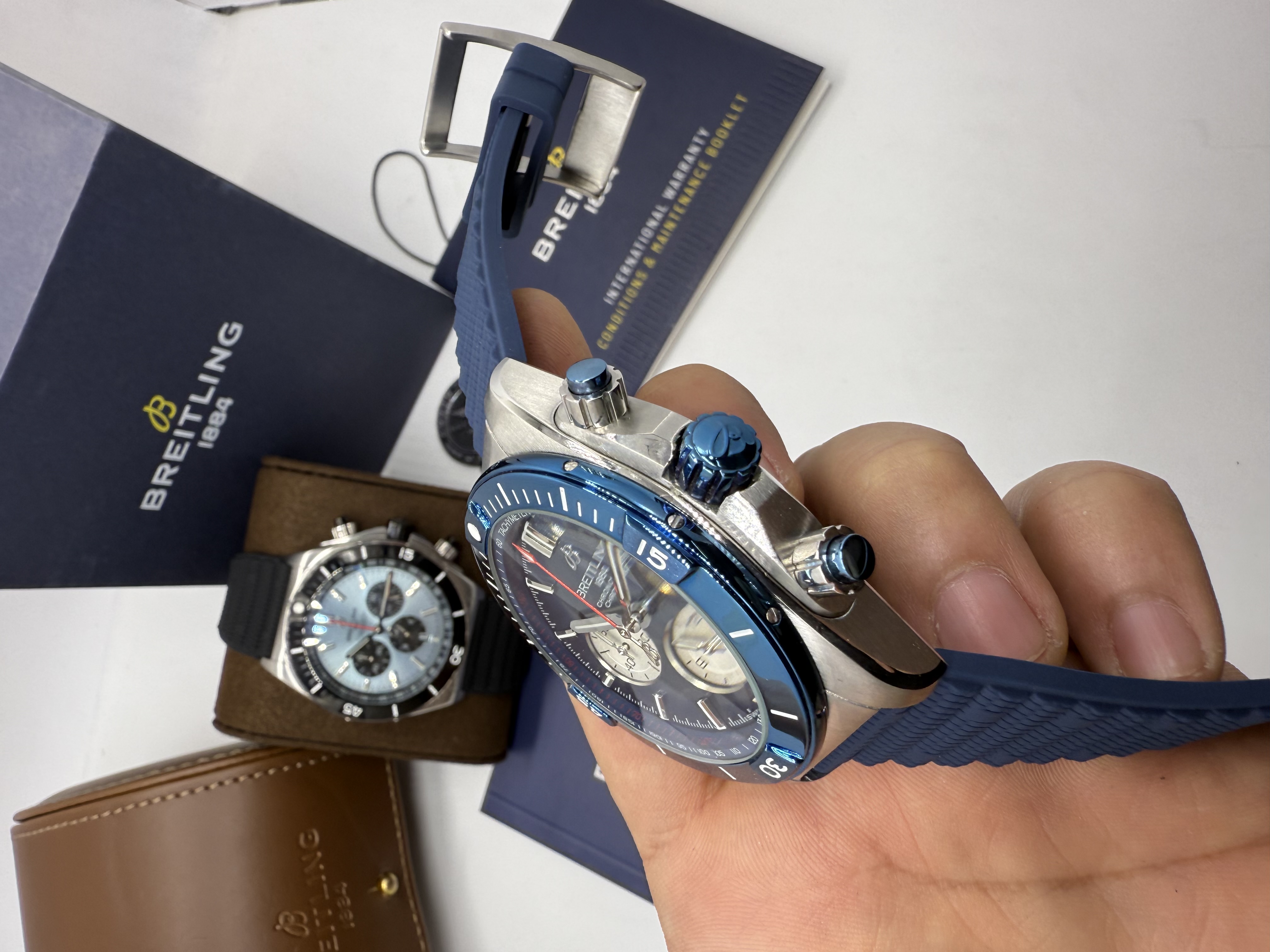 Breitling Chronomat Chronograph Azul
