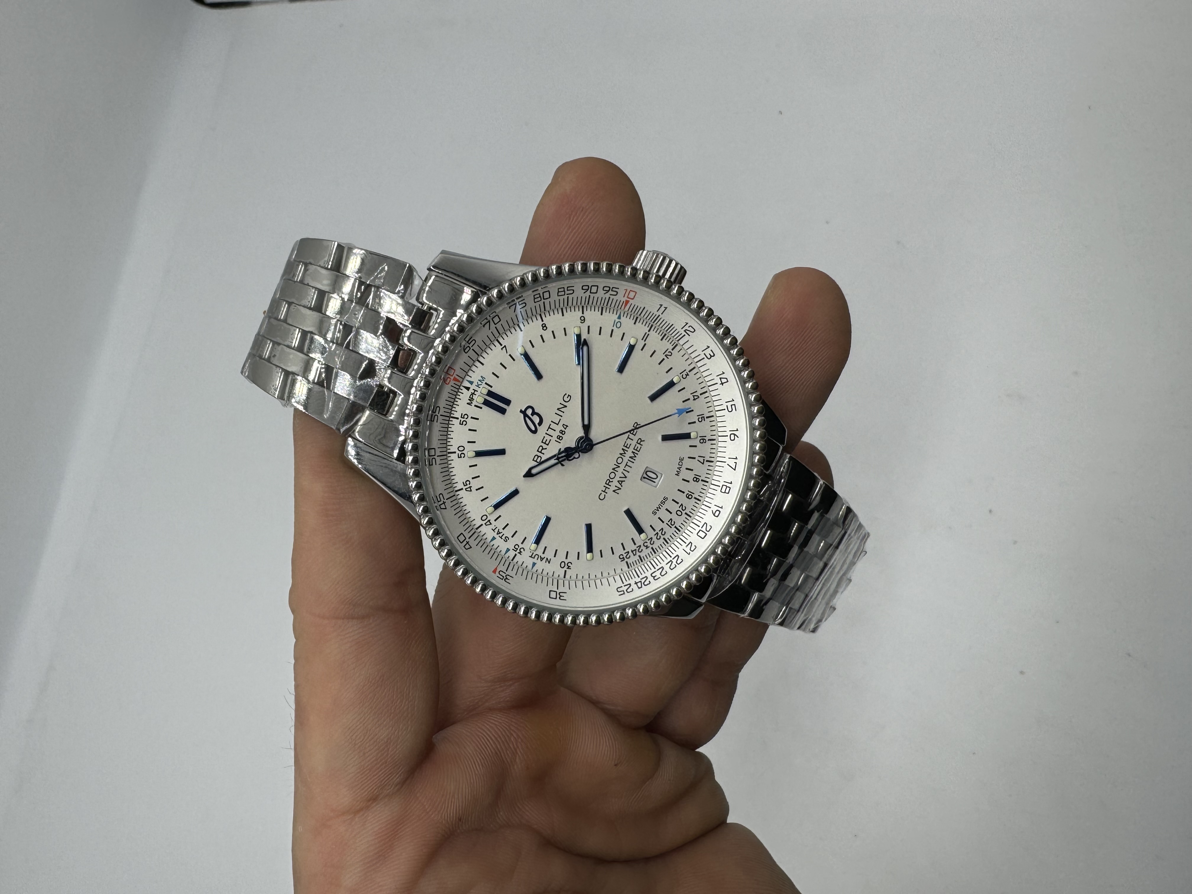 Breitling Navitimer Dial branco