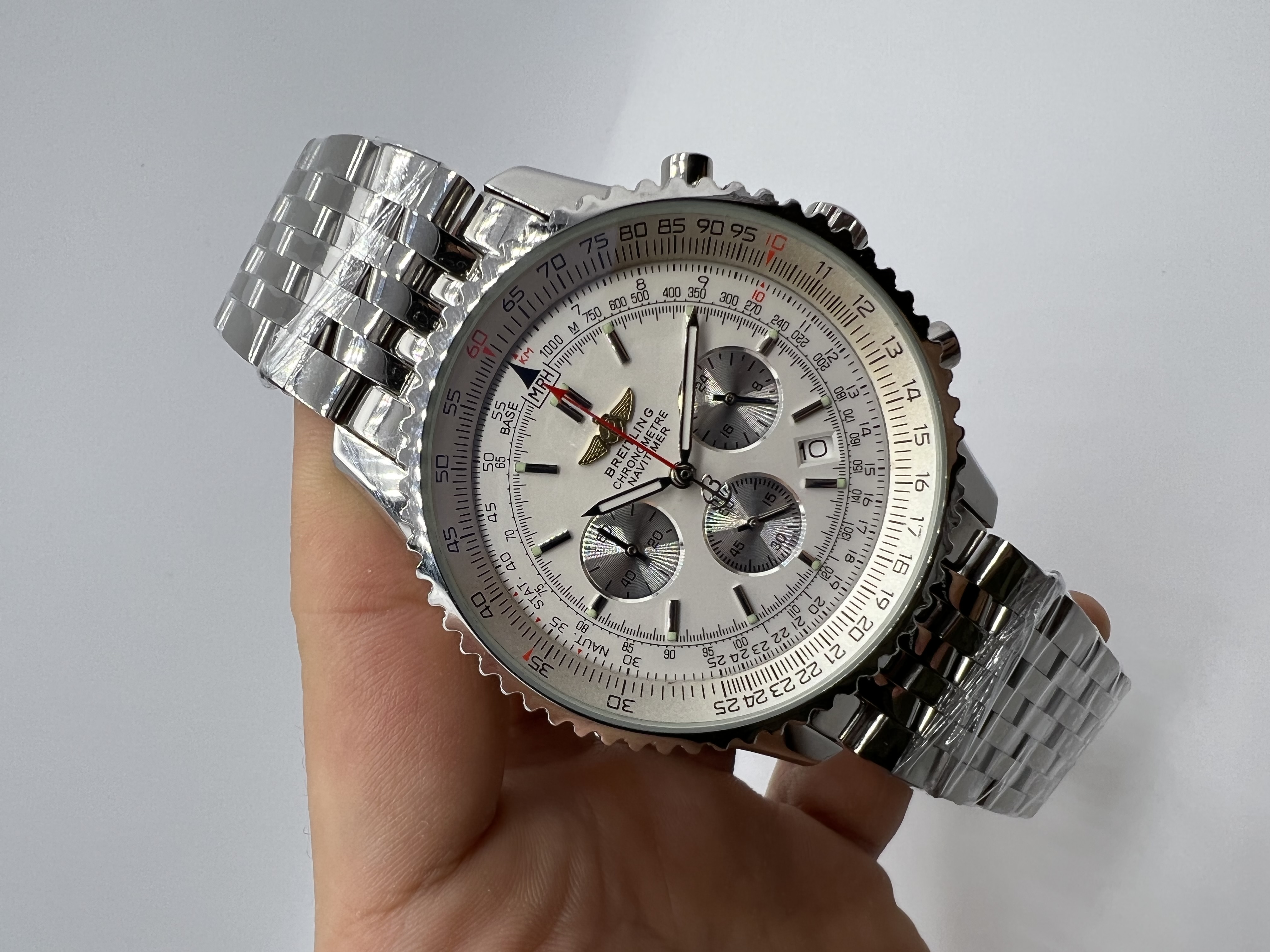 Breitling Navitimer Dial Branco