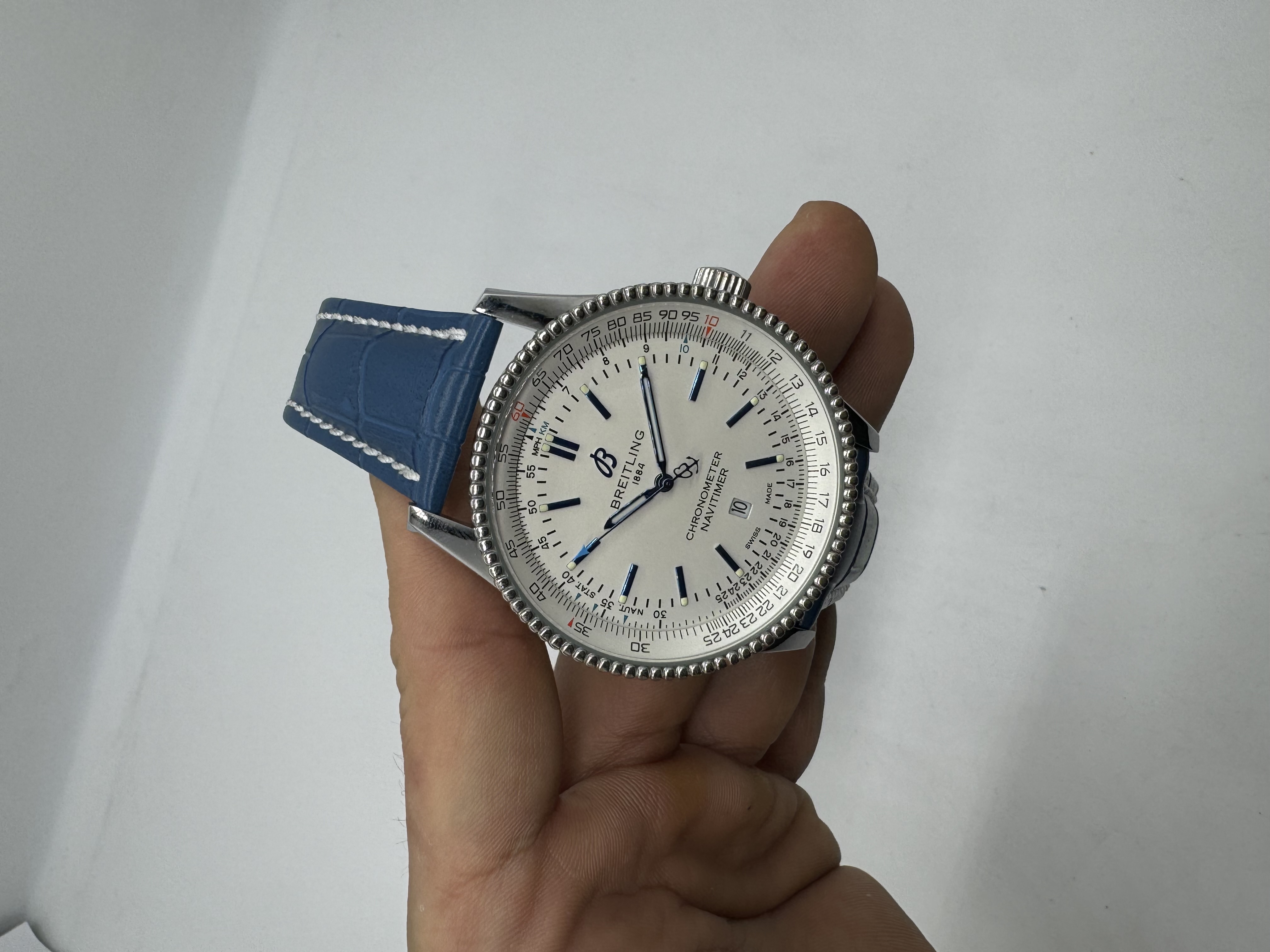 Breitling Navitimer Dial branco