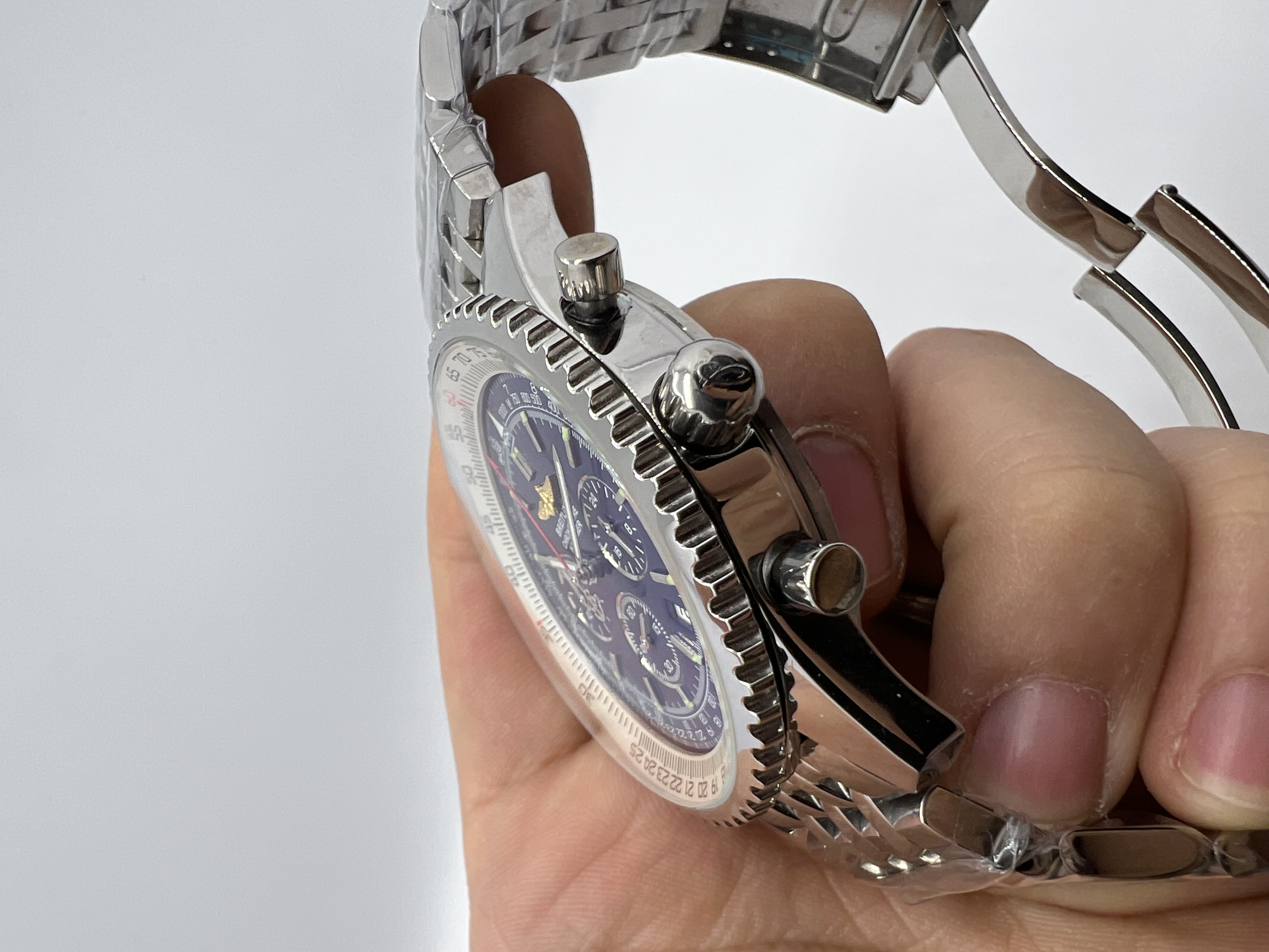 Breitling Navitimer Dial Azul