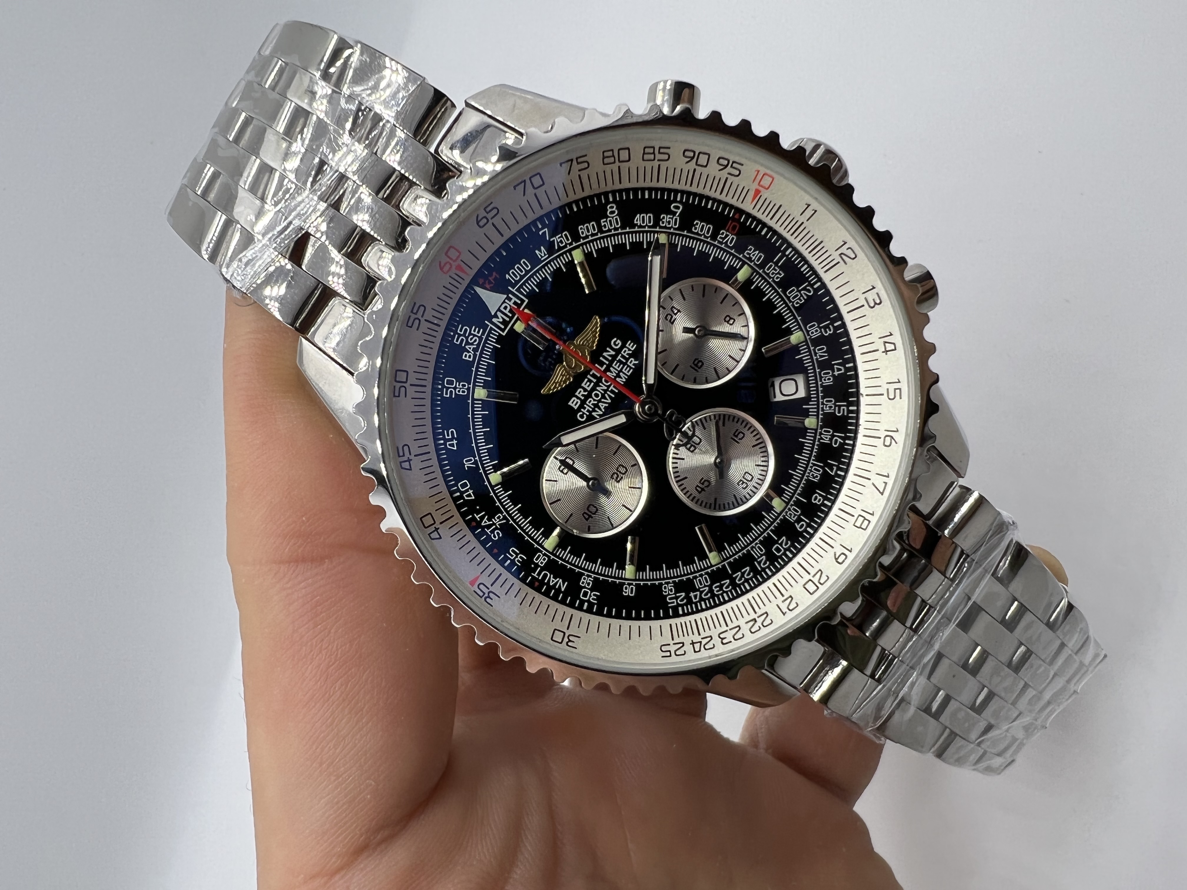 Breitling Navitimer Dial Preto