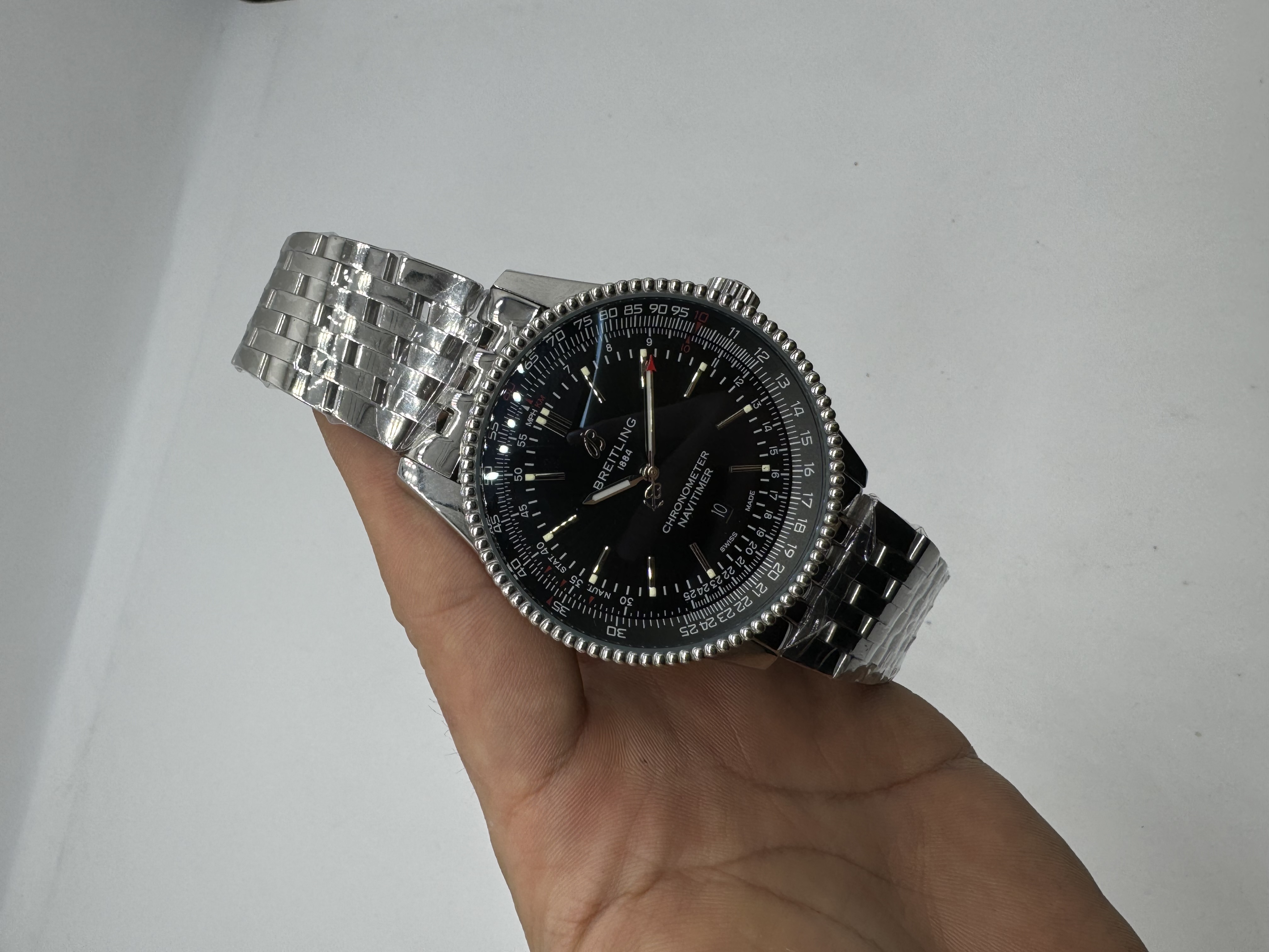 Breitling Navitimer Dial Preto