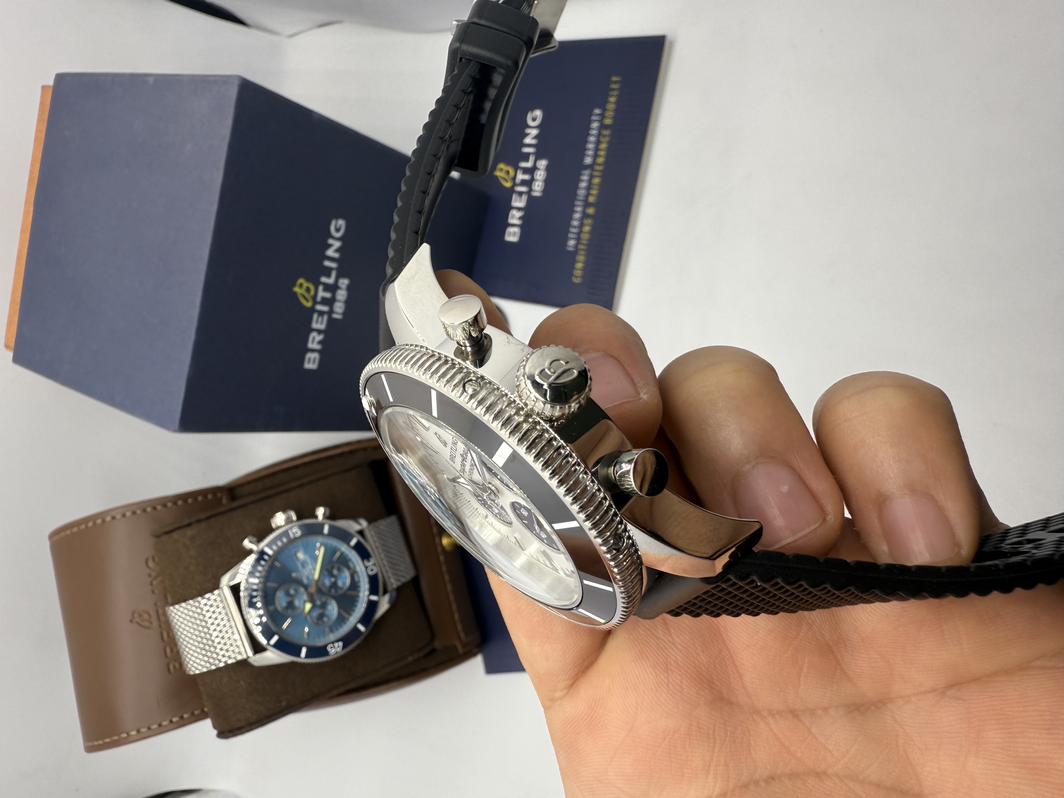 Breitling Superocean Heritage Chronograf Dial Panda