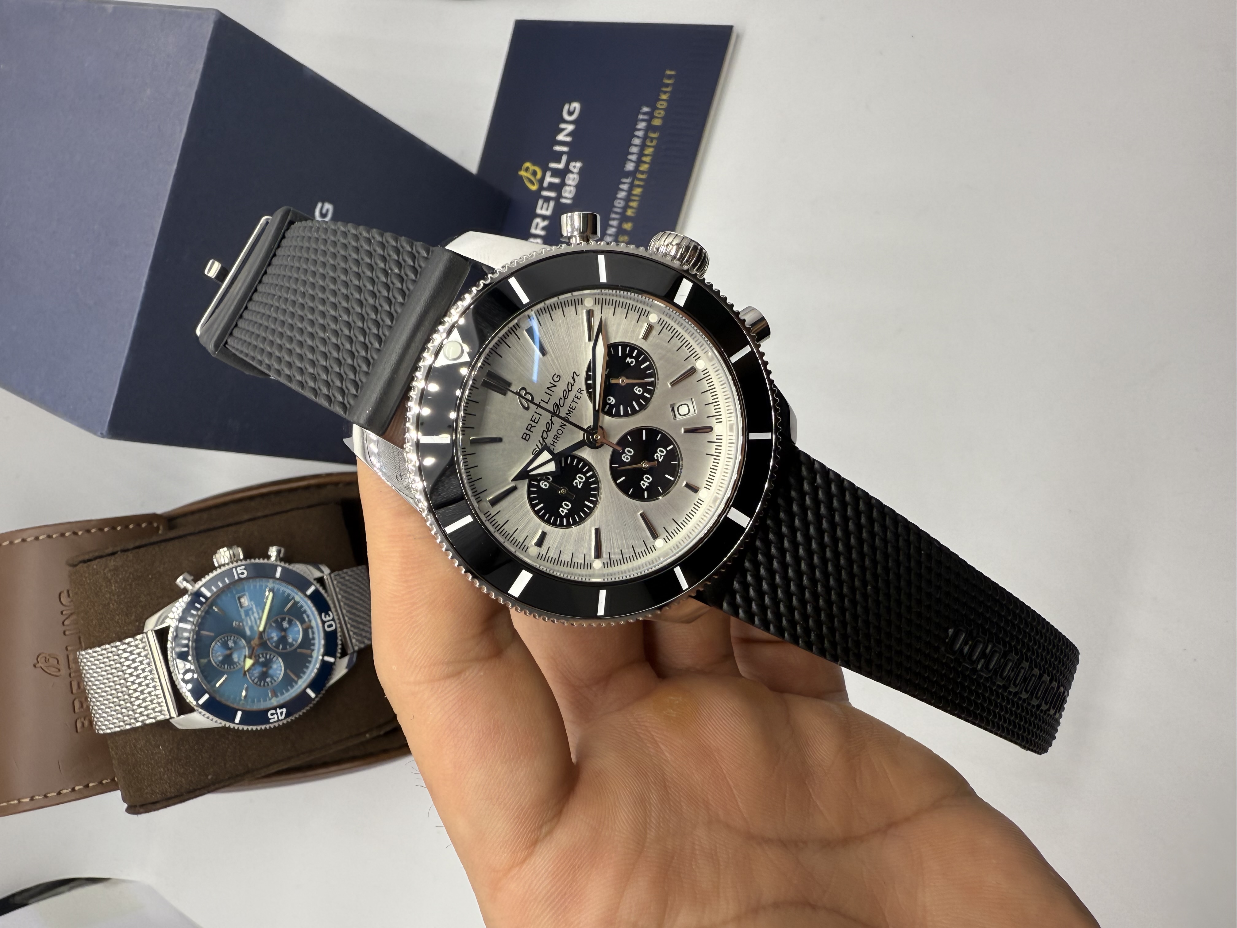 Breitling Superocean Heritage Chronograf Dial Panda