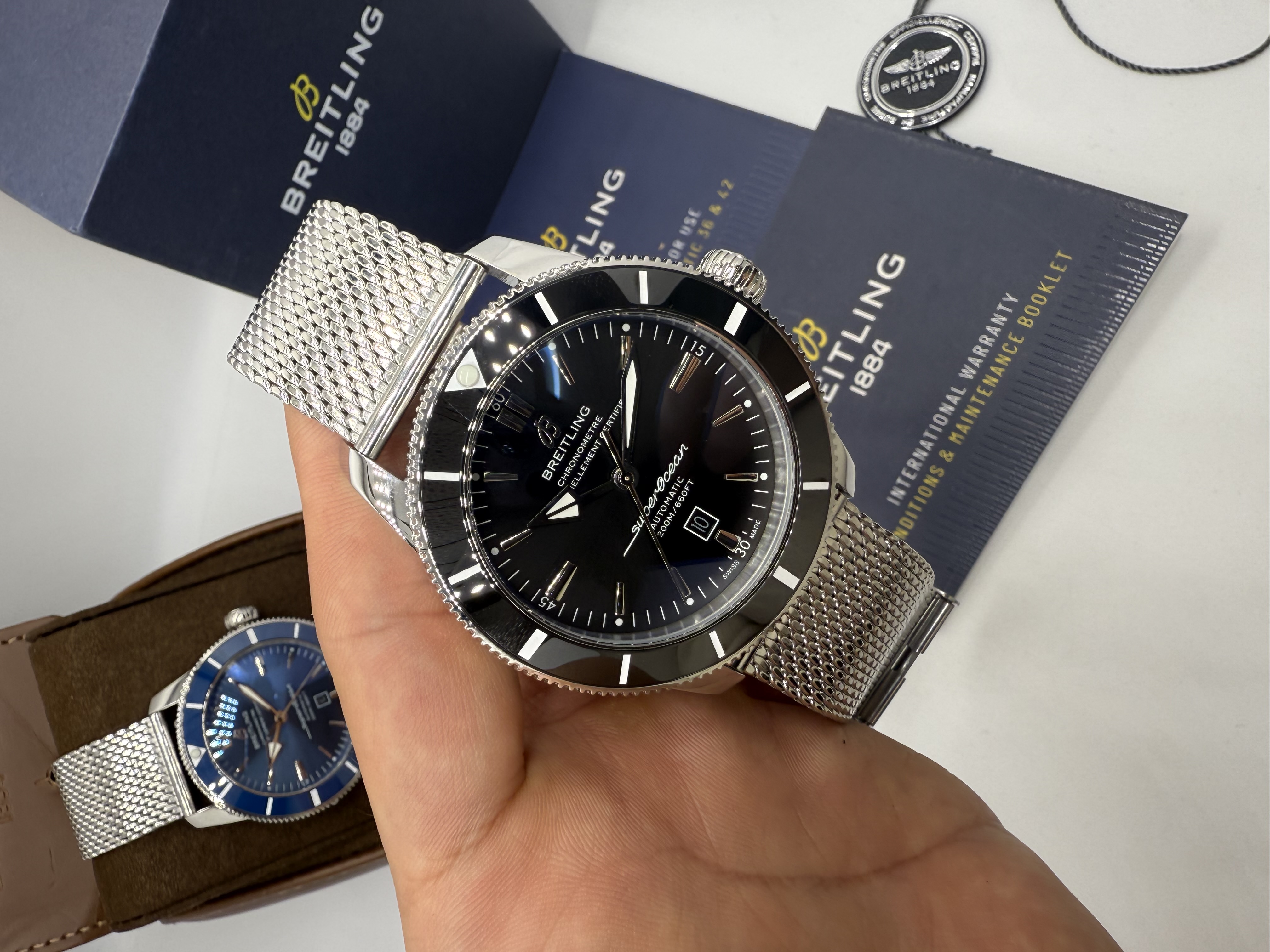 Breitling Superocean Heritage Preto