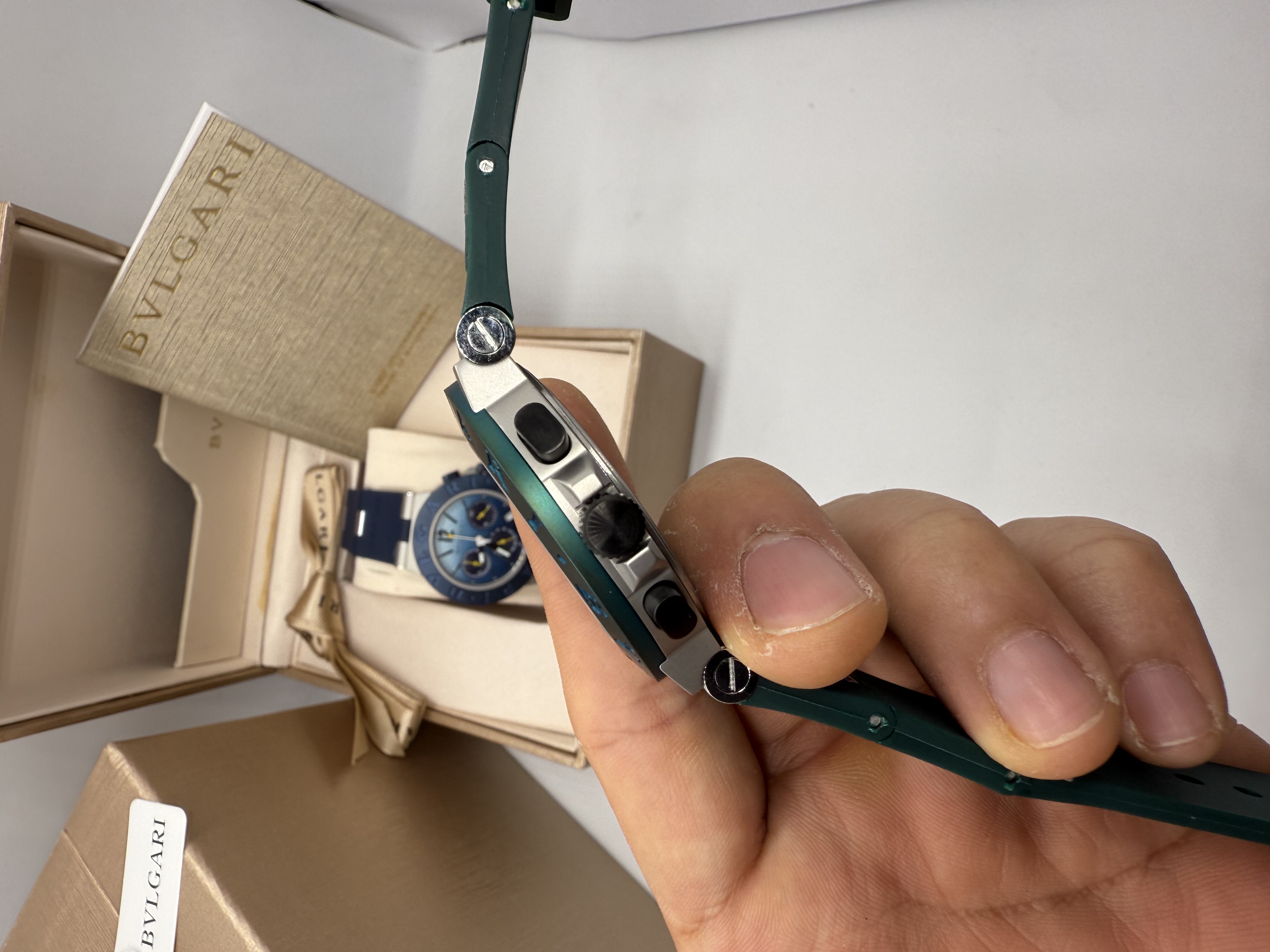 Bvlgari Aluminium Chronograph Verde