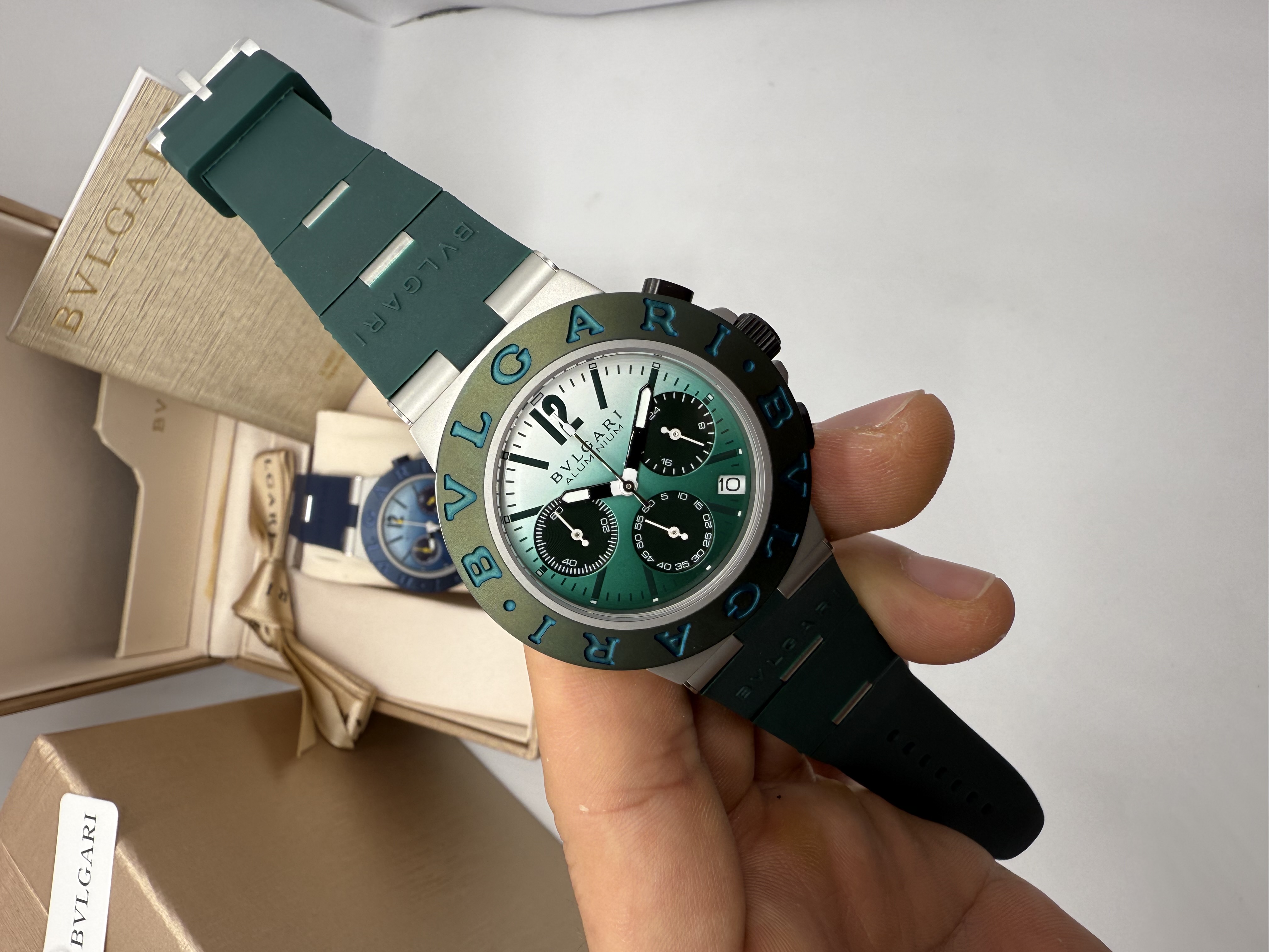 Bvlgari Aluminium Chronograph Verde