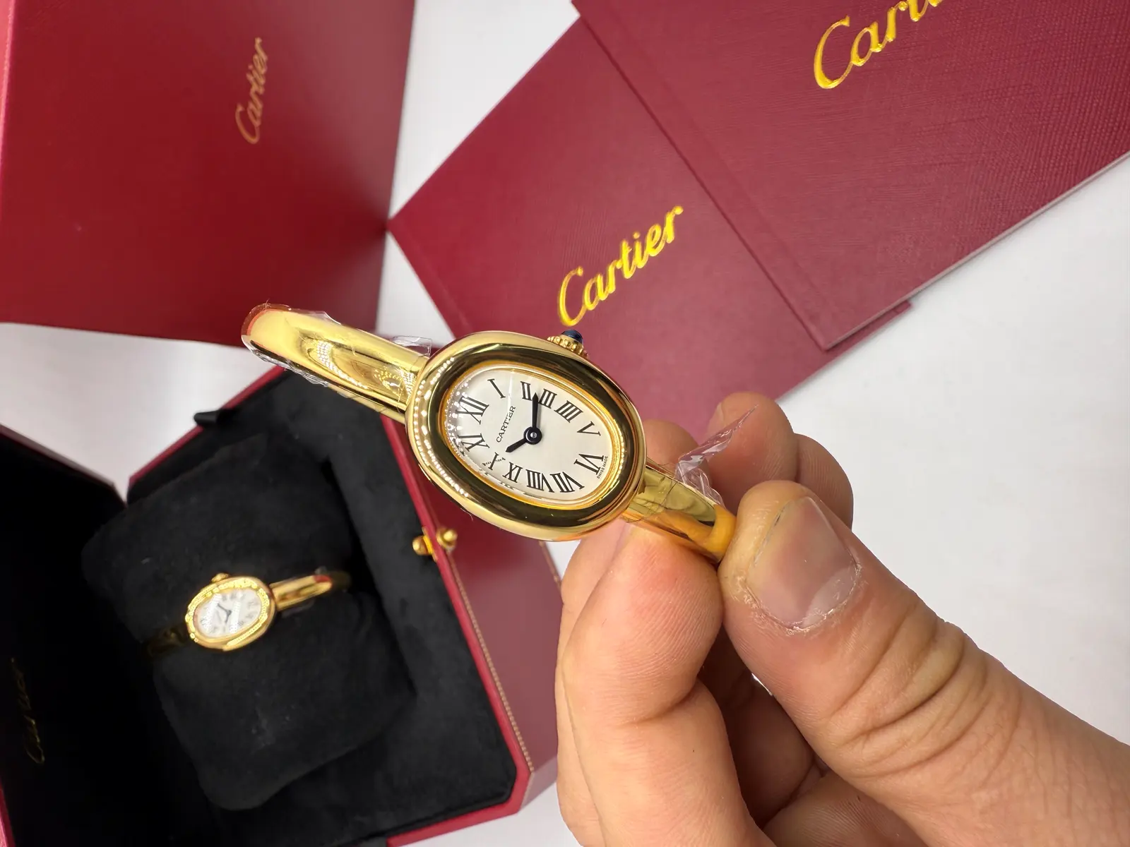 Cartier Baignoire Gold Feminino
