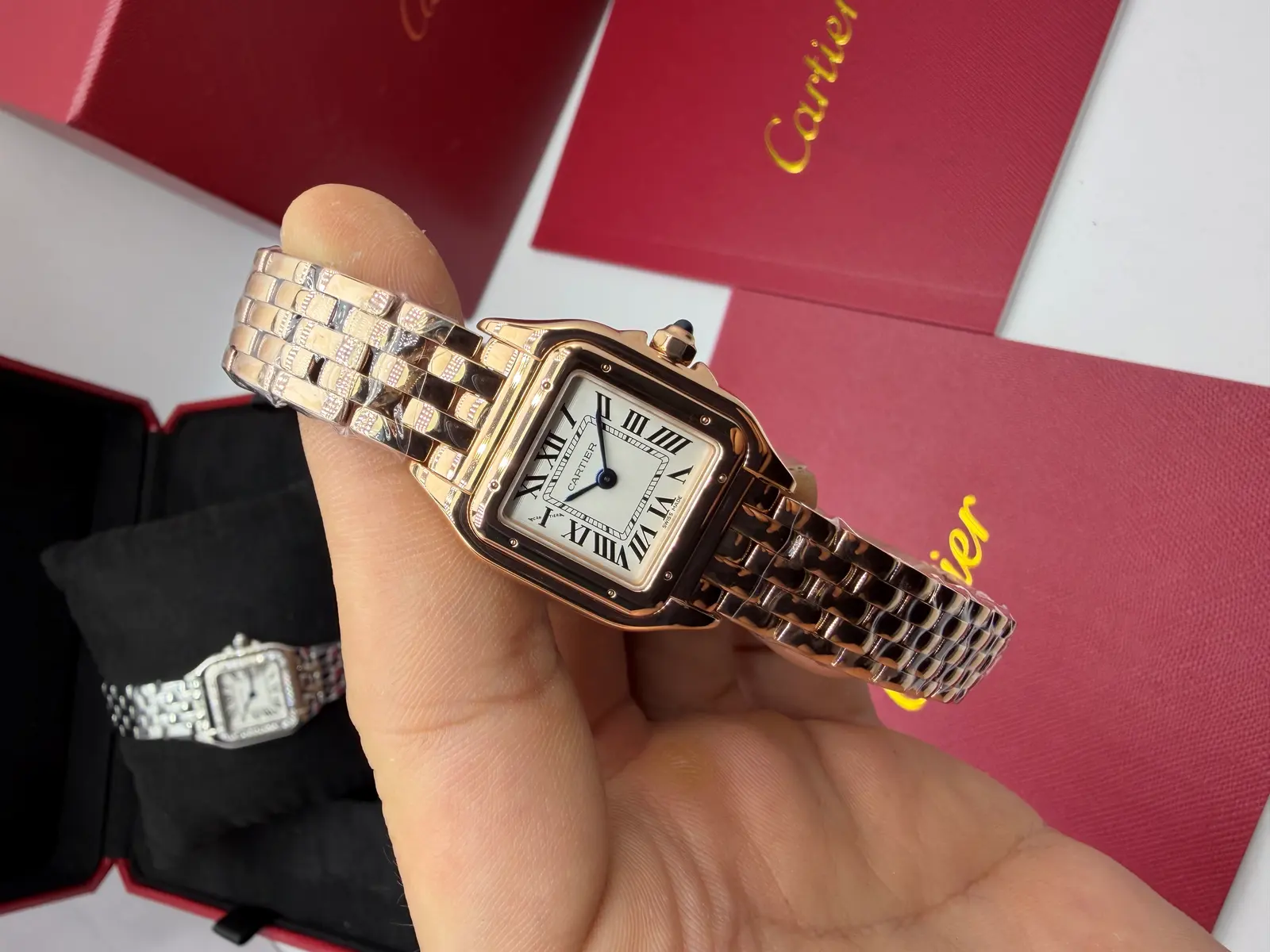 Cartier Panthere Full Rosé mini  feminino
