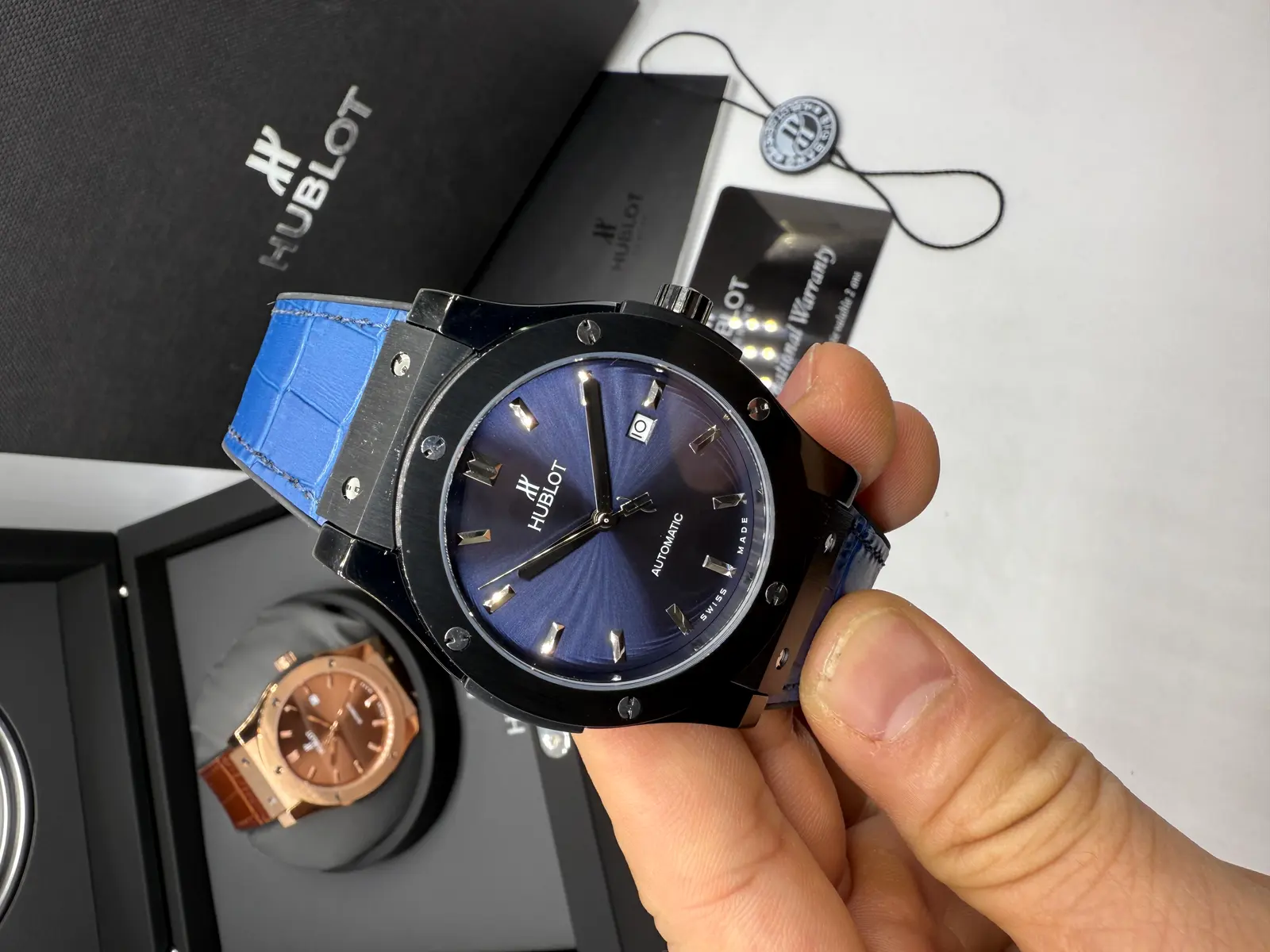 Hublot Classic Fusion Azul Preto