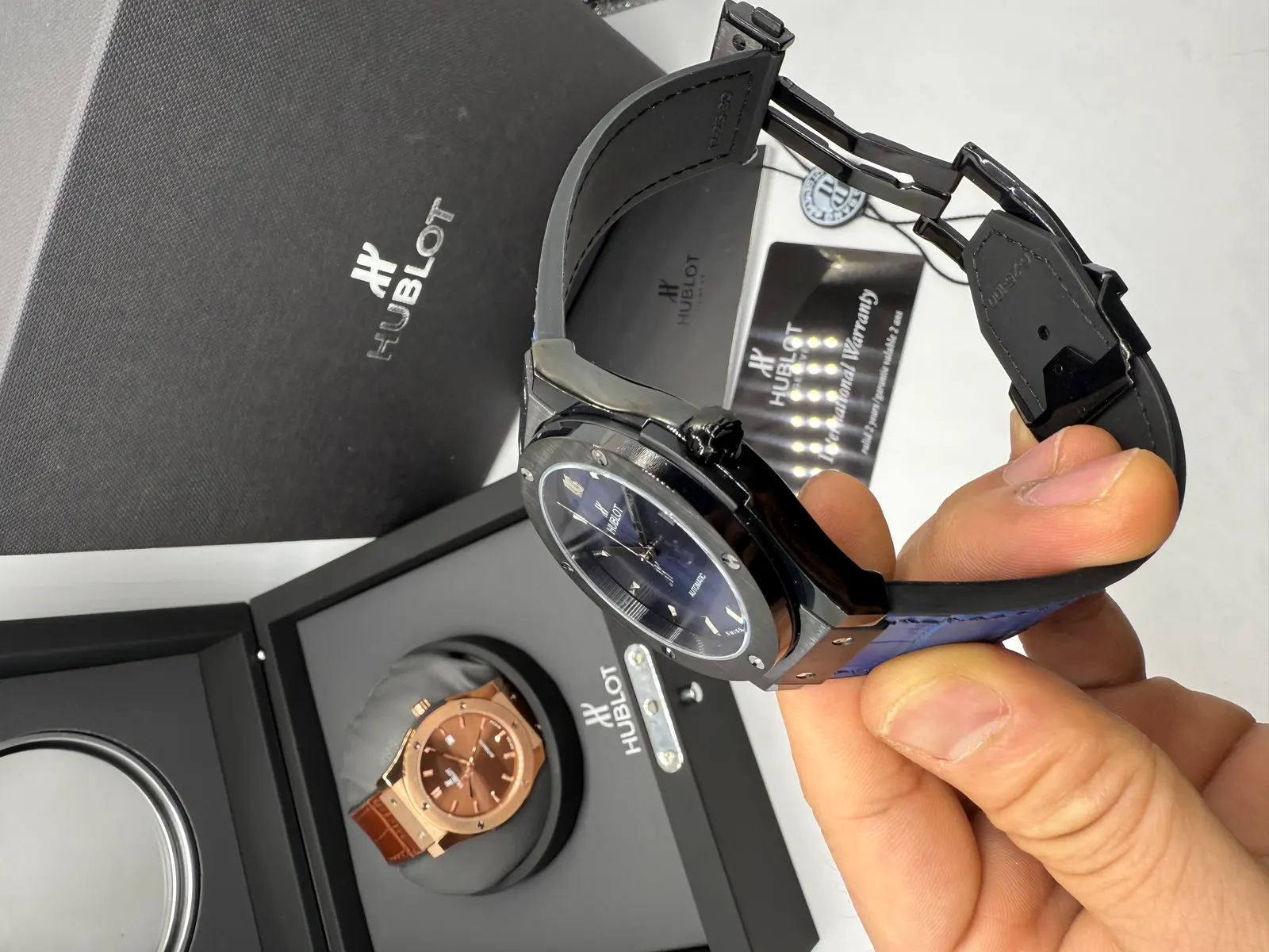 Hublot Classic Fusion Azul Preto