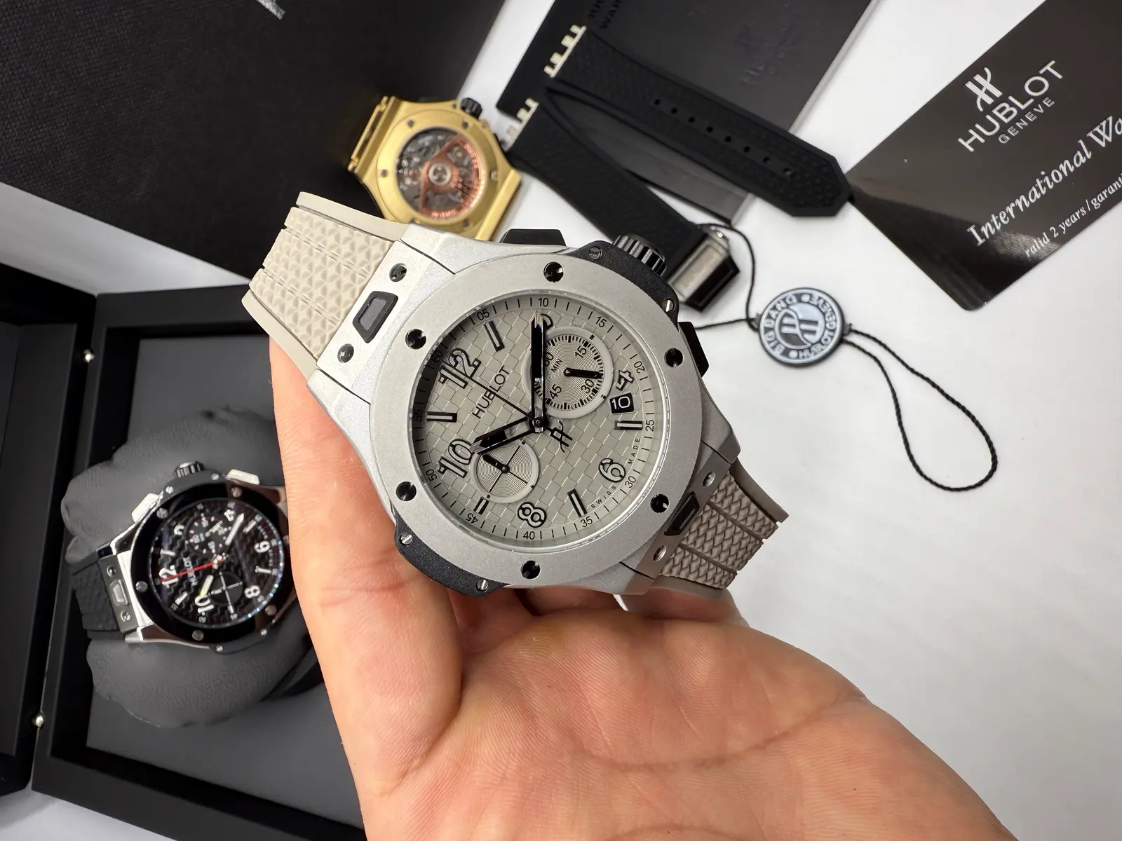 Hublot Big Bang Full Cinza