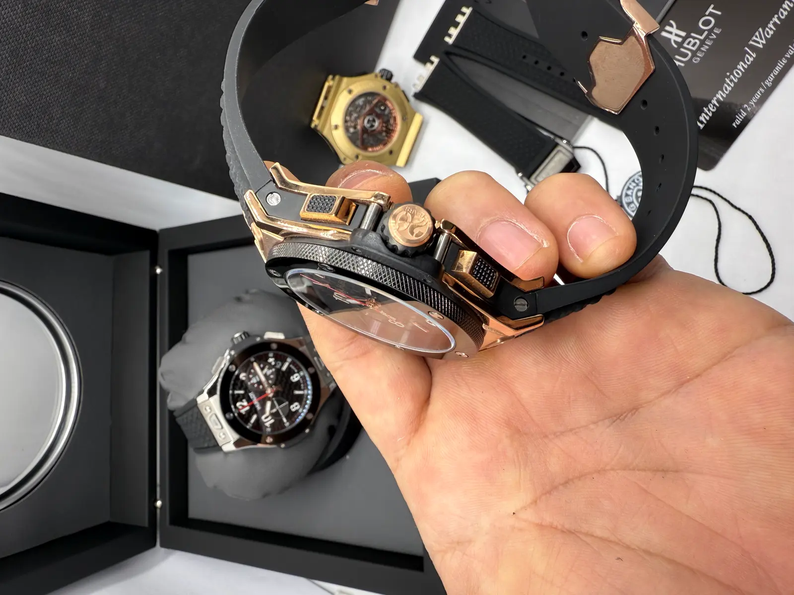 Hublot Big Bang Rosé e Preto
