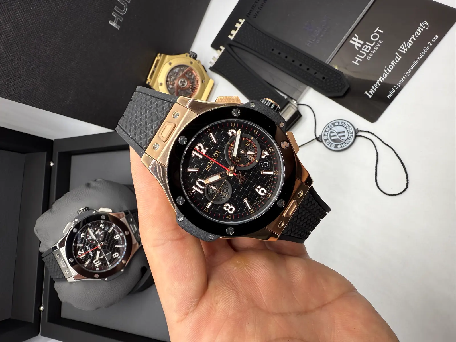 Hublot Big Bang Rosé e Preto