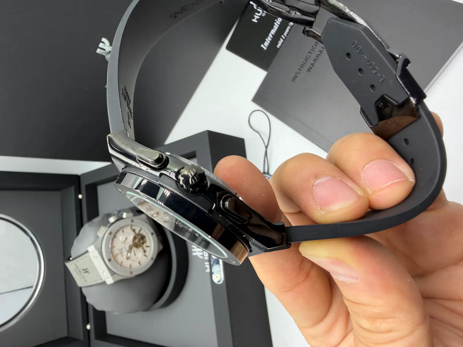 Hublot Classic Full Black Turbilhão