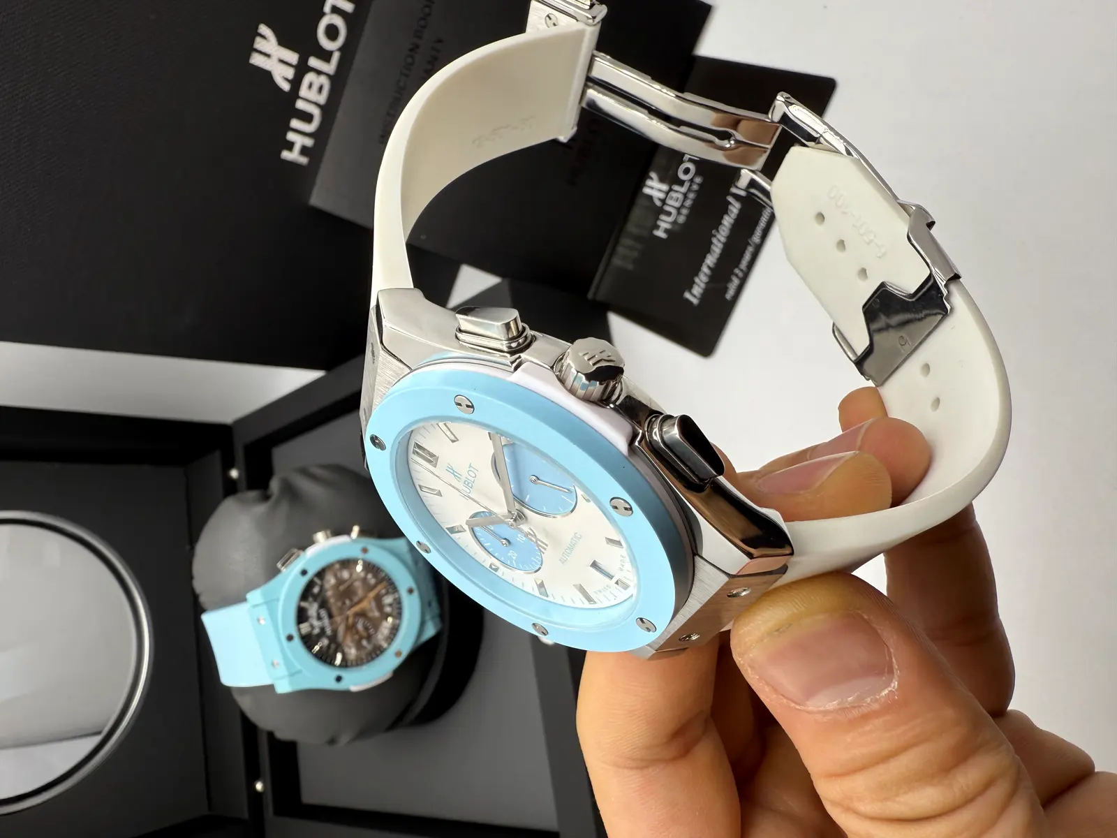 Hublot Classic Fusion Magic Blue Branco