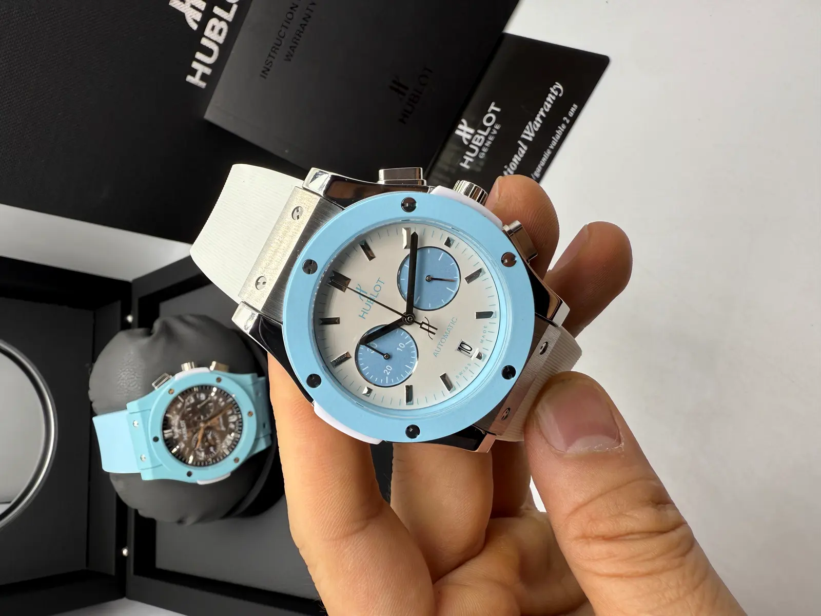Hublot Classic Fusion Magic Blue Branco