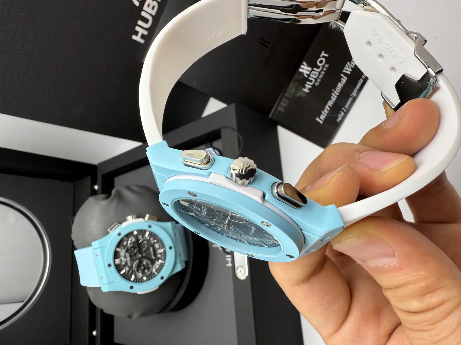 Hublot Classic Fusion Magic Blue Branco