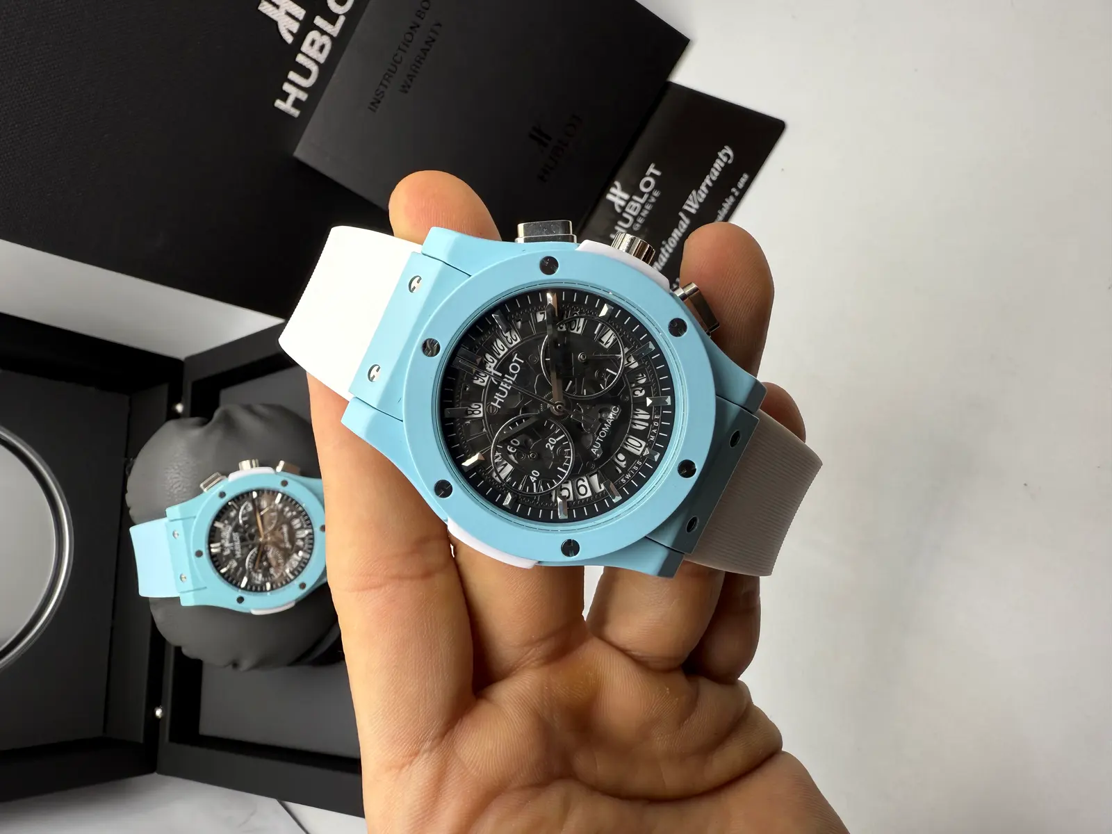 Hublot Classic Fusion Magic Blue Branco