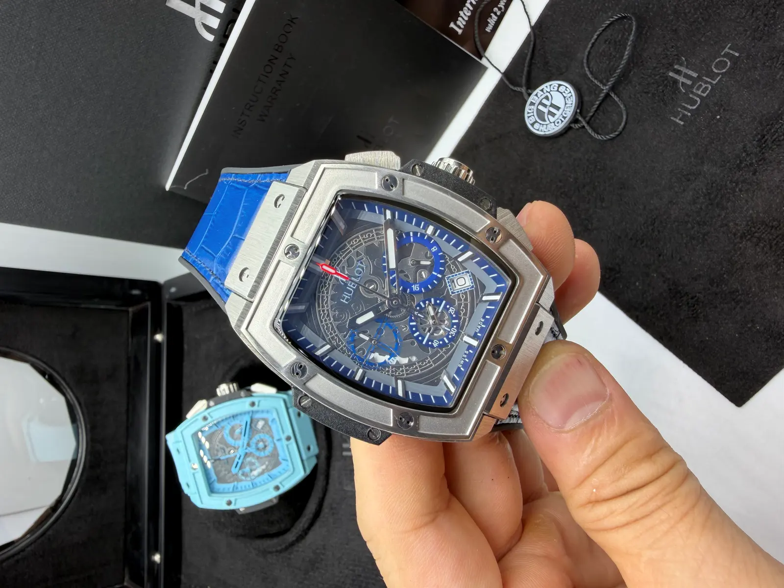 Hublot Senna Azul