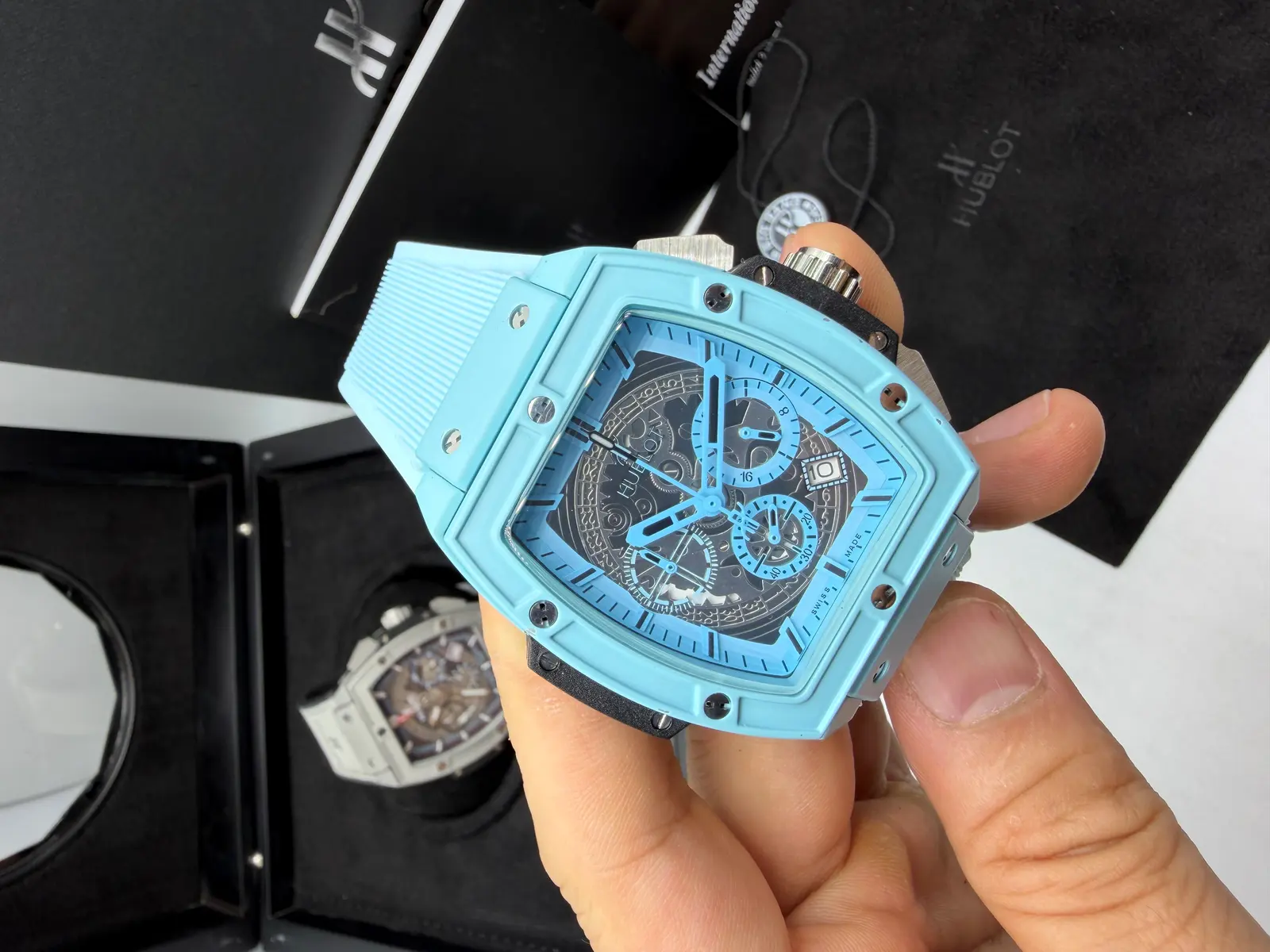 Hublot Senna Magic Blue