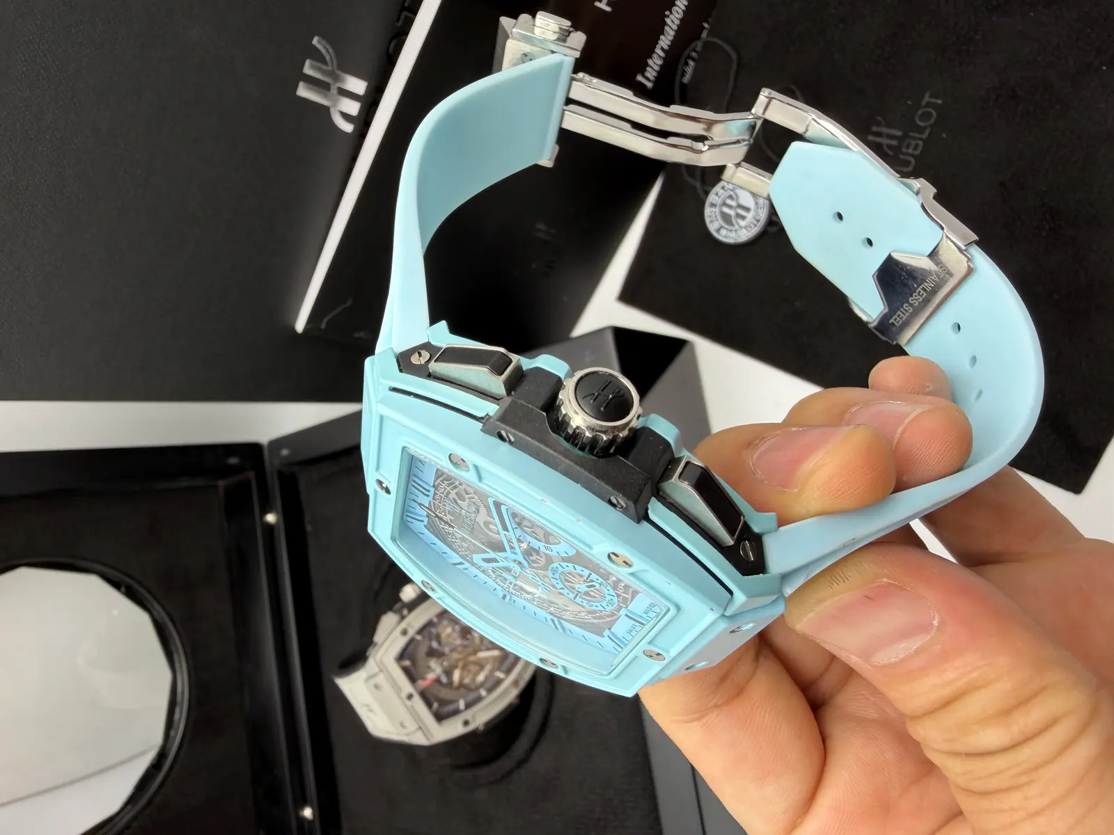 Hublot Senna Magic Blue