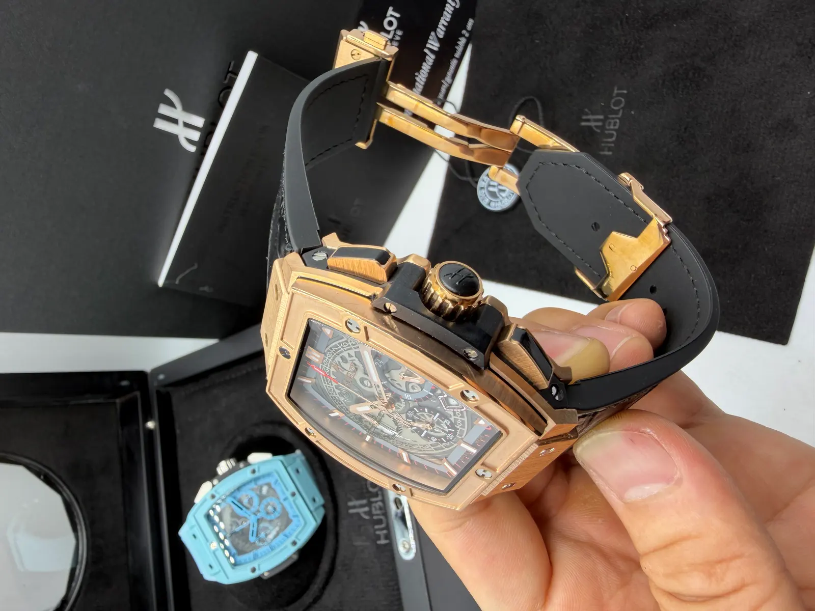 Hublot Senna Rosé Preto