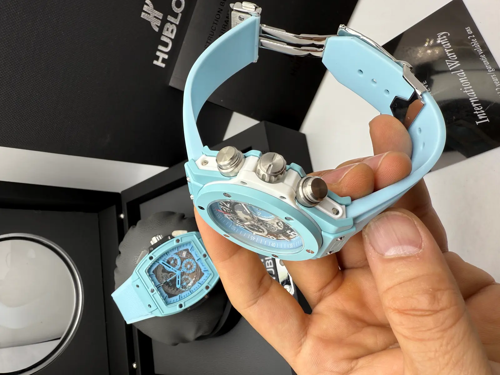 Hublot Unico Sky Blue