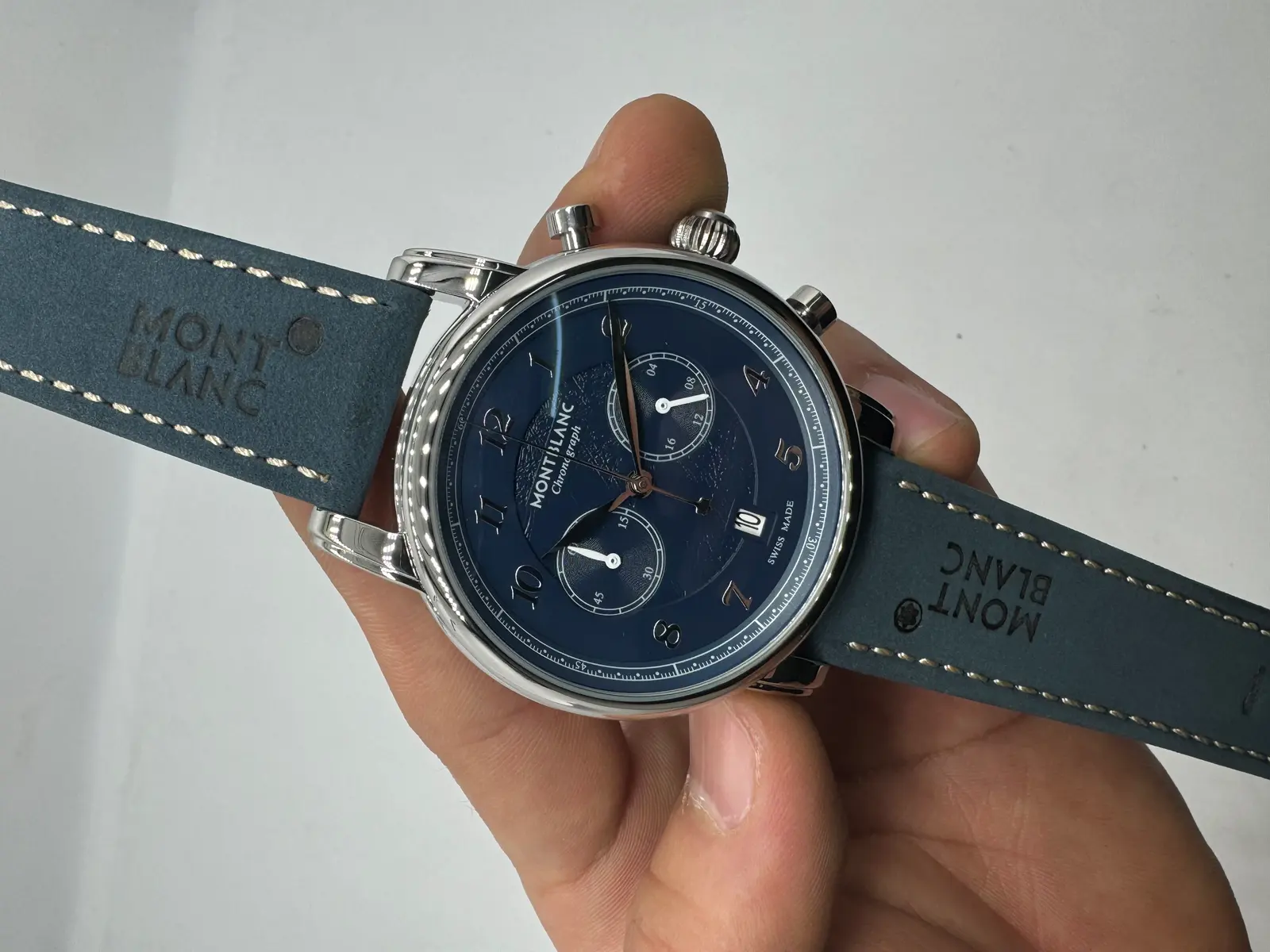 Montblanc Chronograph Azul