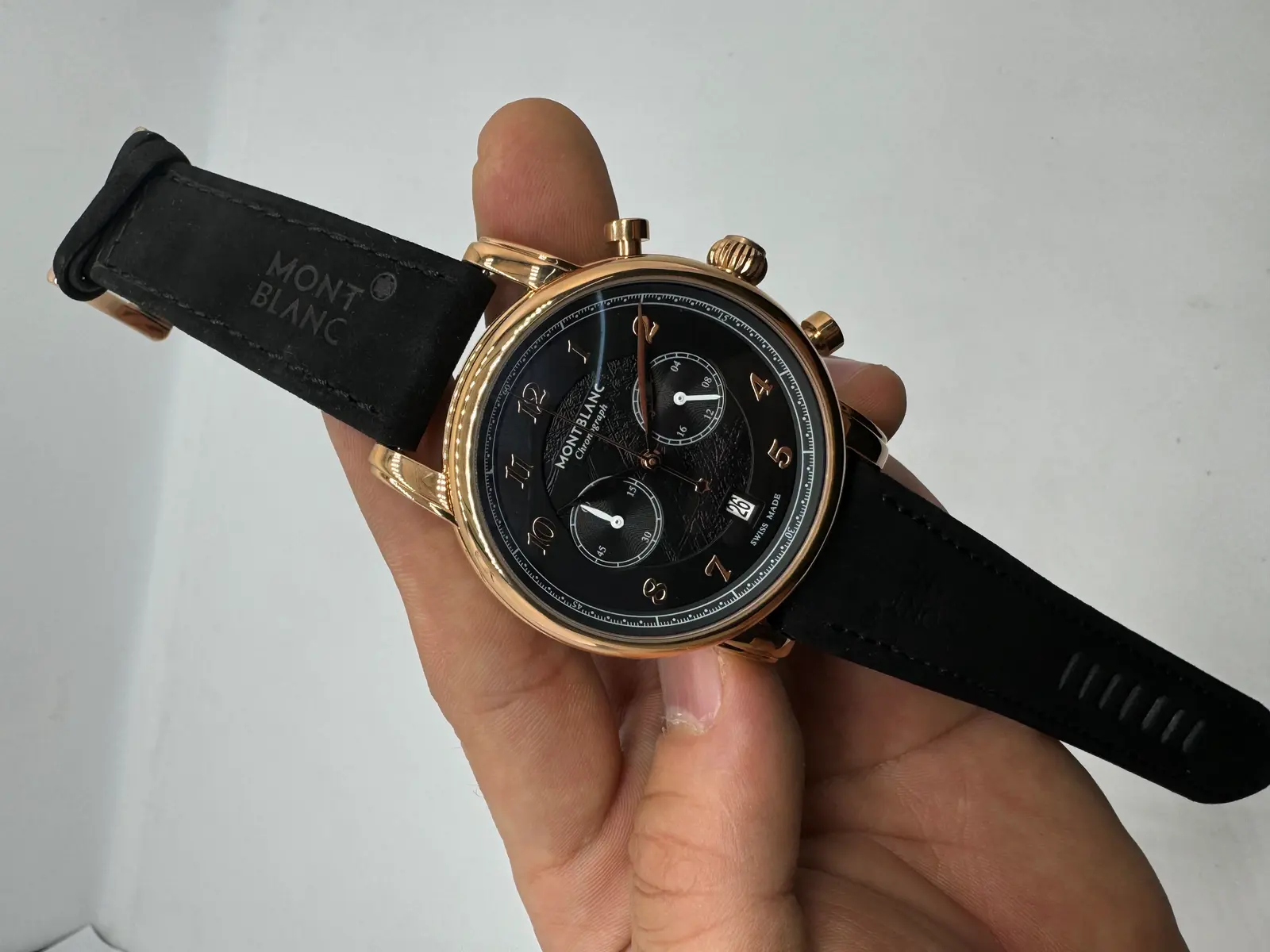 Montblanc Chronograph Rosé e Preto