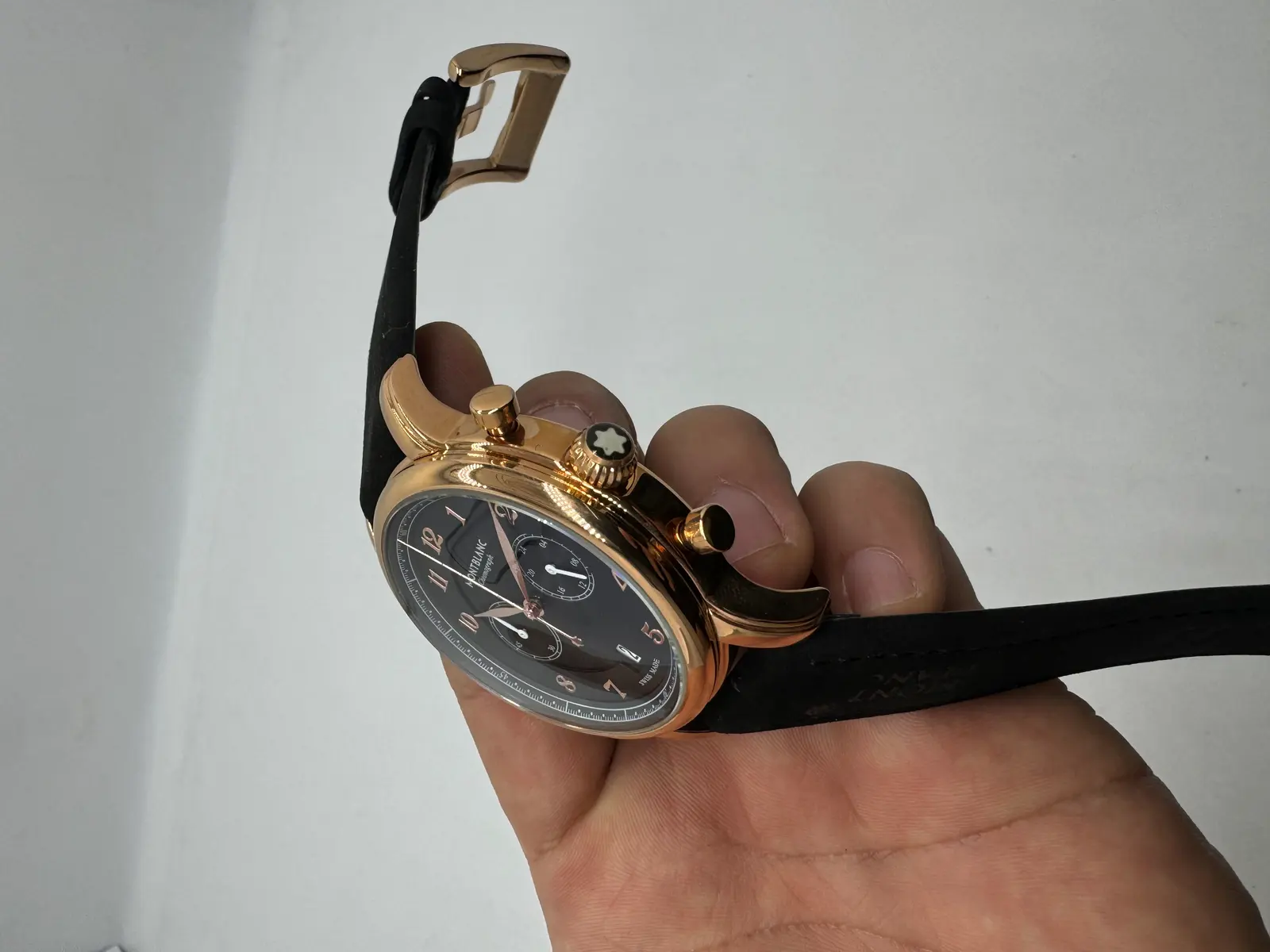 Montblanc Chronograph Rosé e Preto
