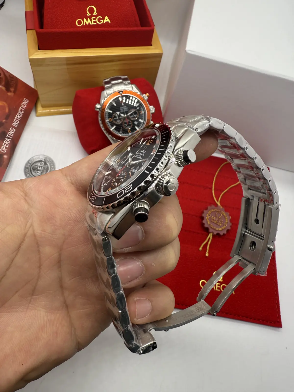 Omega Seamaster Chronograph Aço