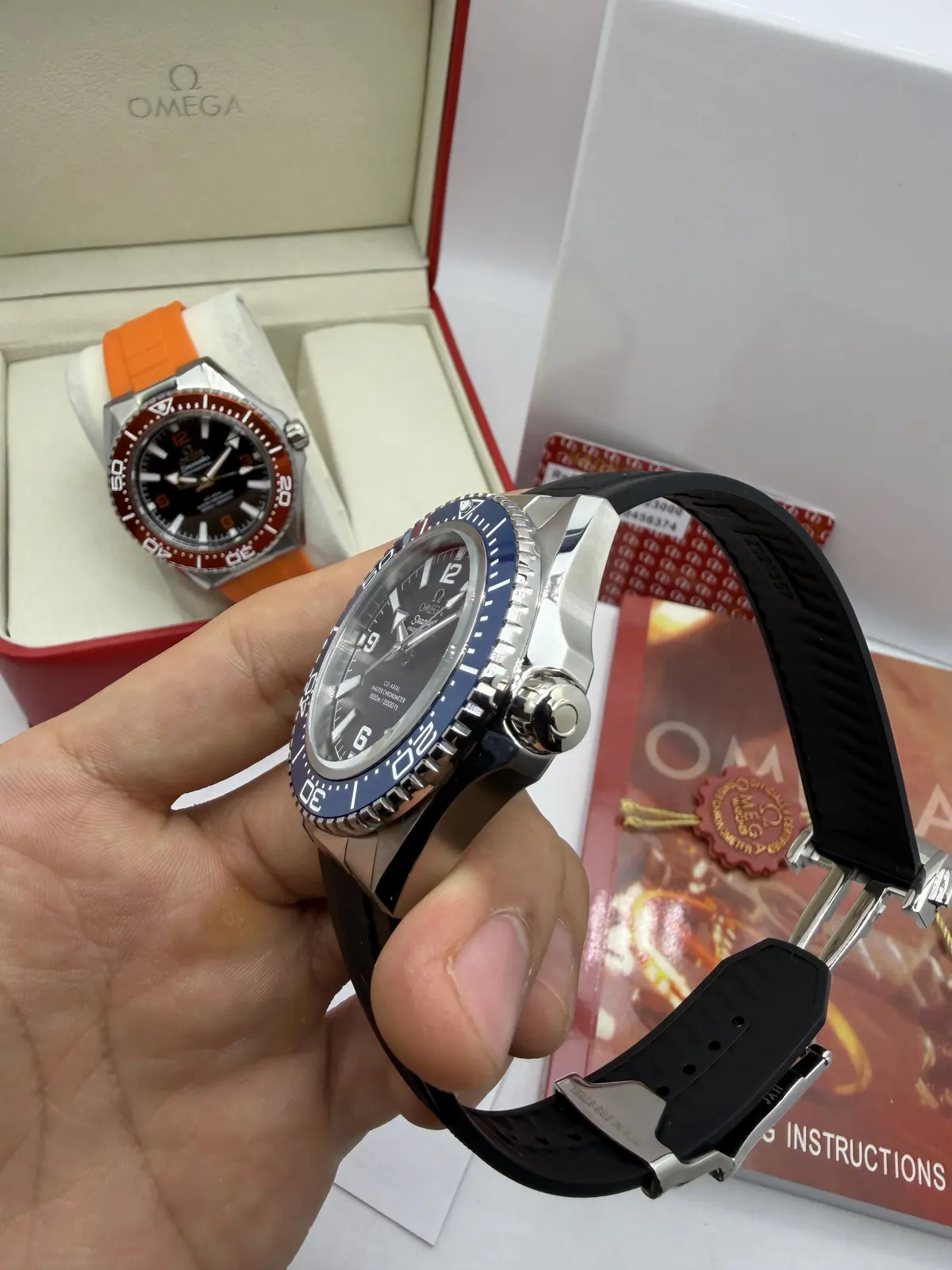 Omega Seamaster Planet Ocean Azul