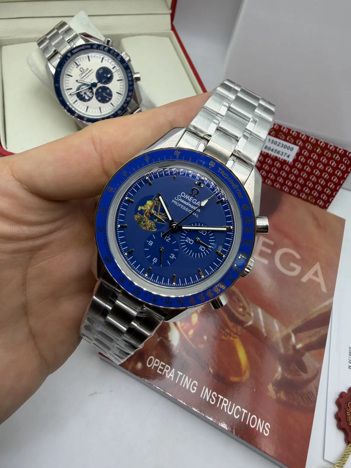 Omega Speedmaster Azul