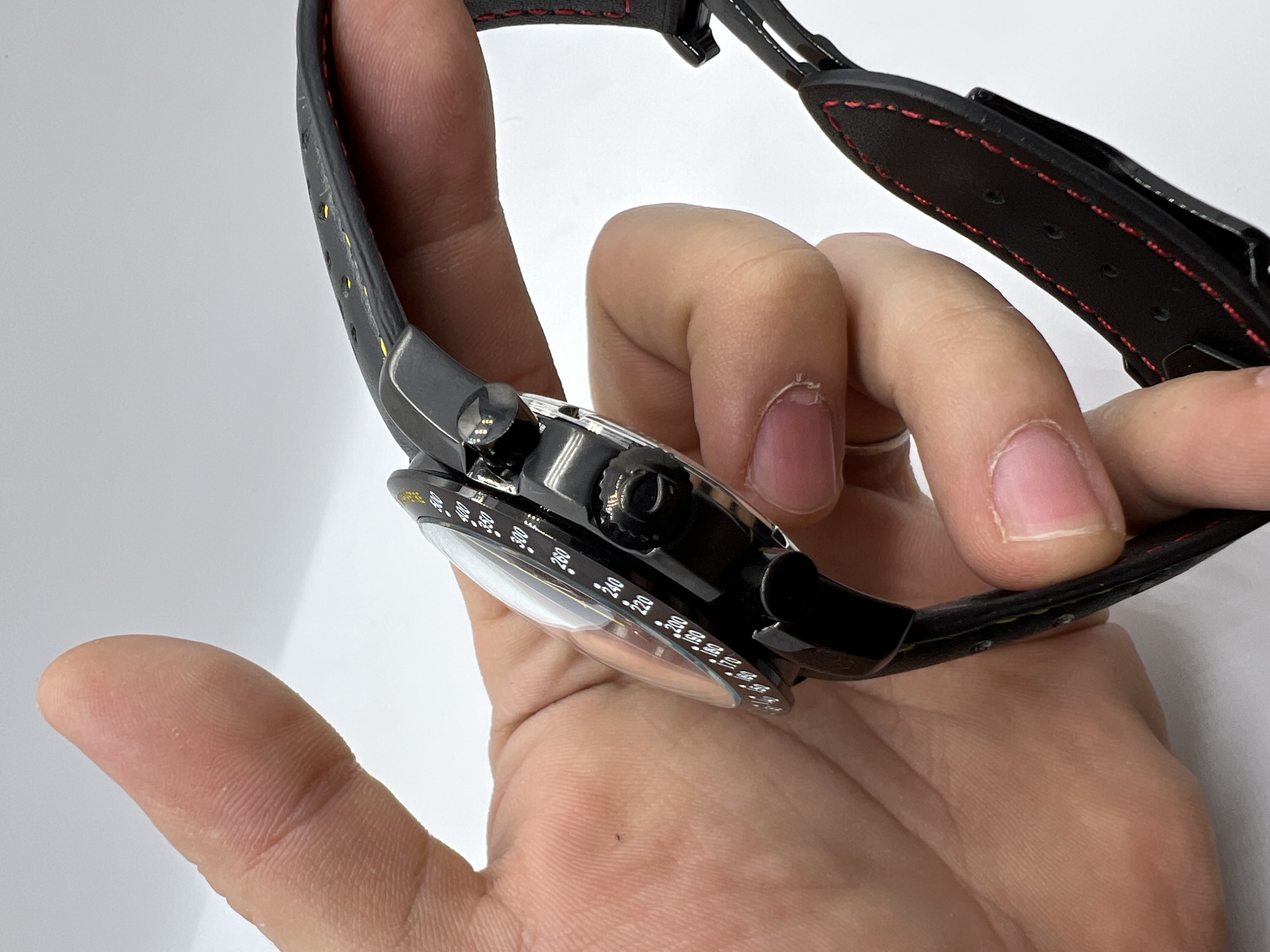 Omega Speedmaster Co-Axial Master Couro