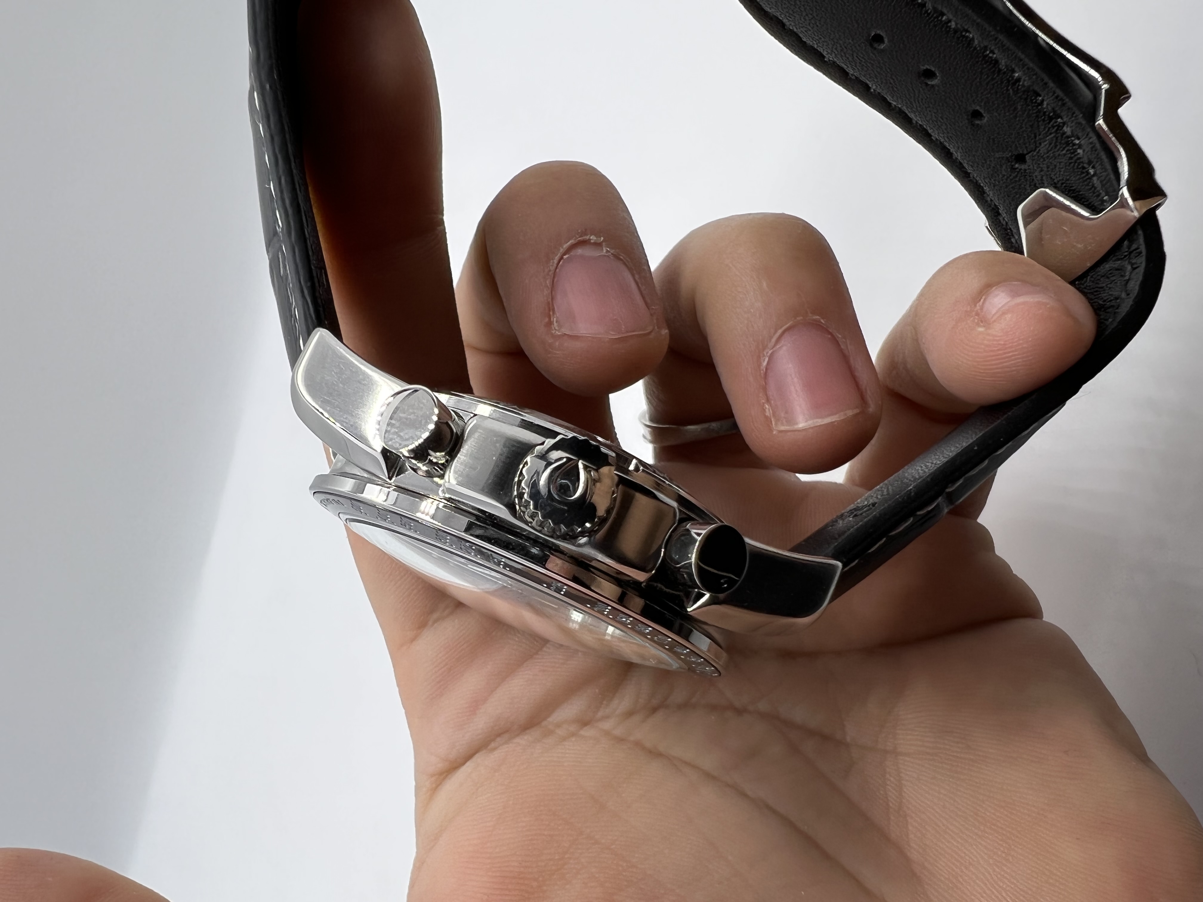 Omega Speedmaster Professional Couro